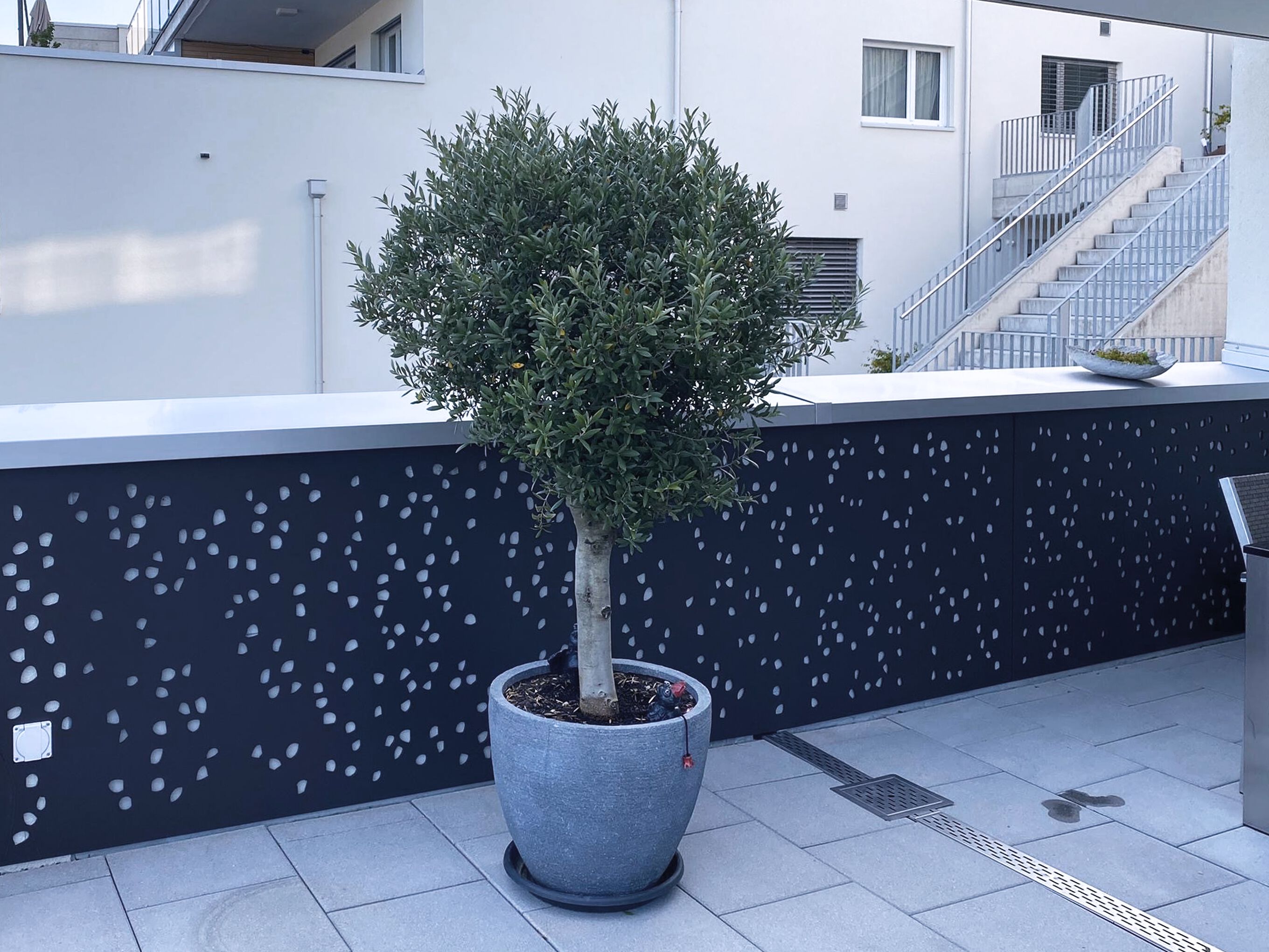 Elementi divisori da giardino by Bruag - Schermo divisorio da giardino in CELLON® - 3