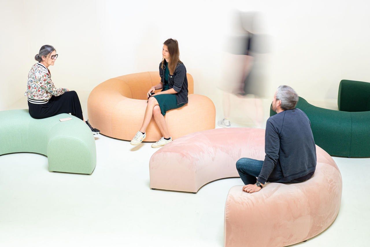 BuzziCee by BuzziSpace - Panca modulare acustica - 12