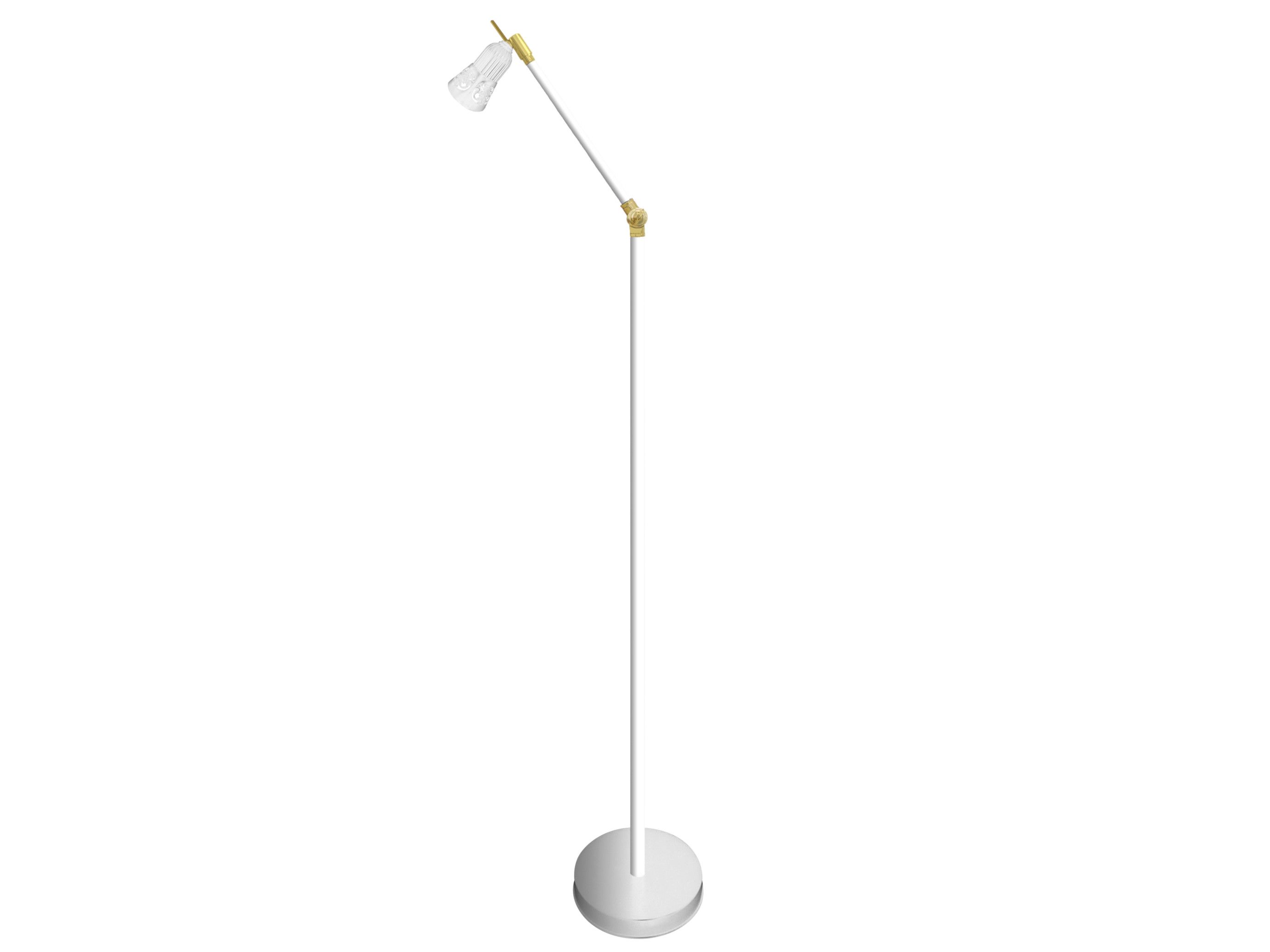 CAPRI | Lampada da terra by FEDE - Lampada da terra orientabile in ottone