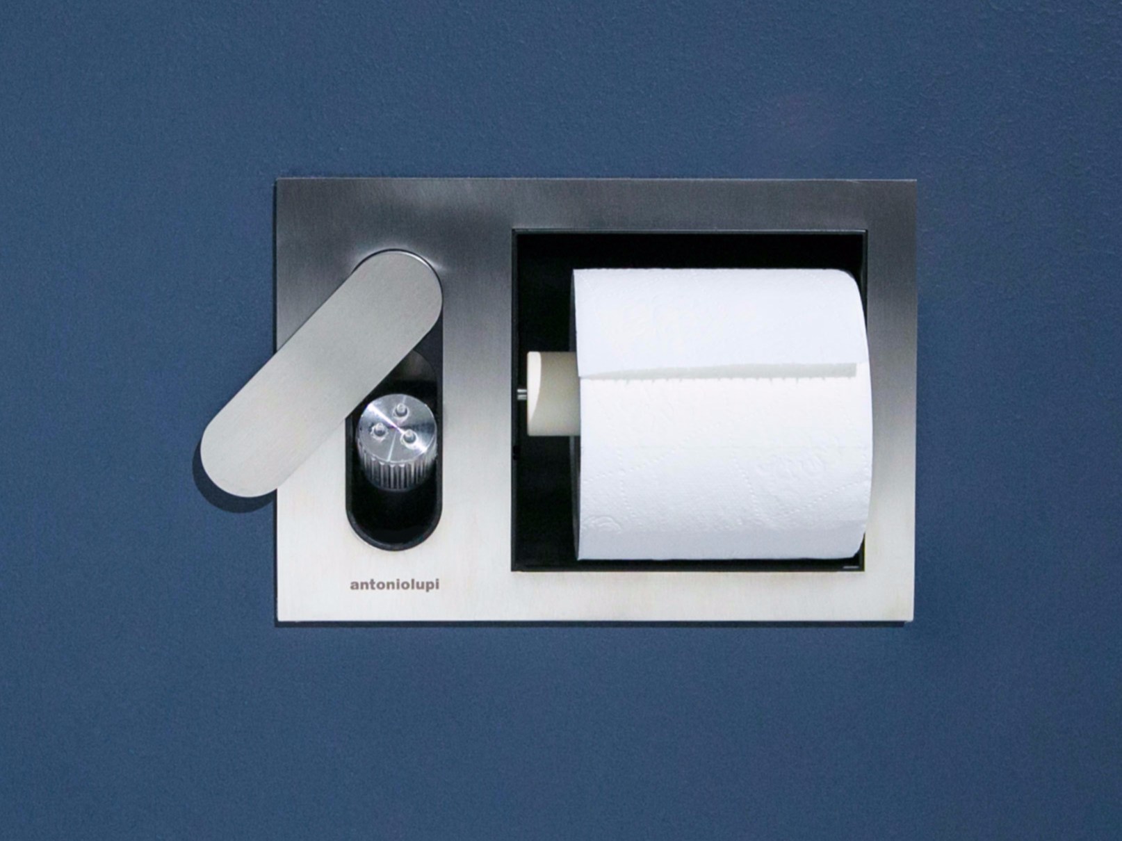Toilet roll holder / toiletjet handspray CARTASENSO By Antonio Lupi Design