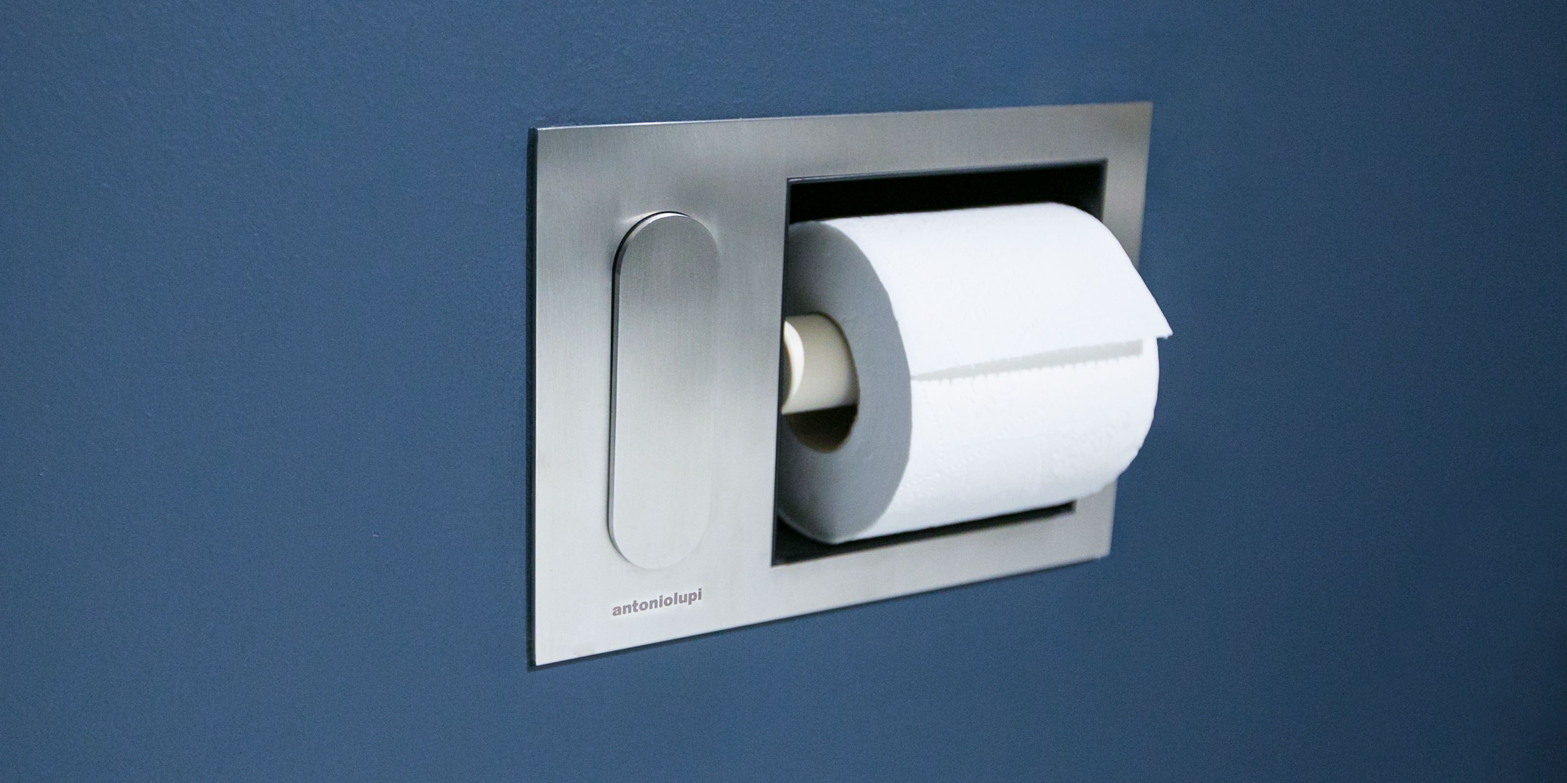 Toilet roll holder / toiletjet handspray CARTASENSO By Antonio Lupi Design