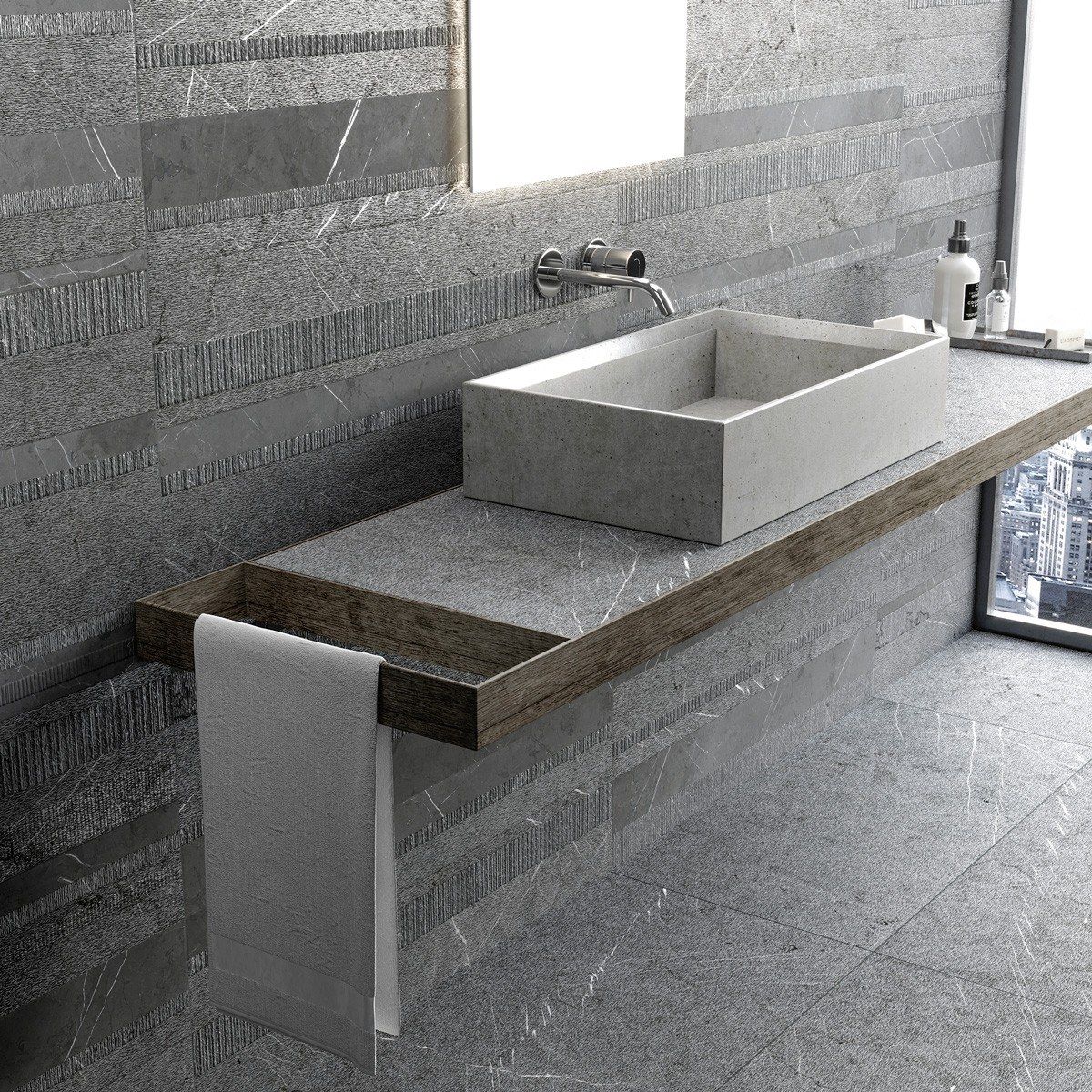 CARVEN by GAYAFORES - Pavimento/rivestimento in gres porcellanato effetto pietra - 5