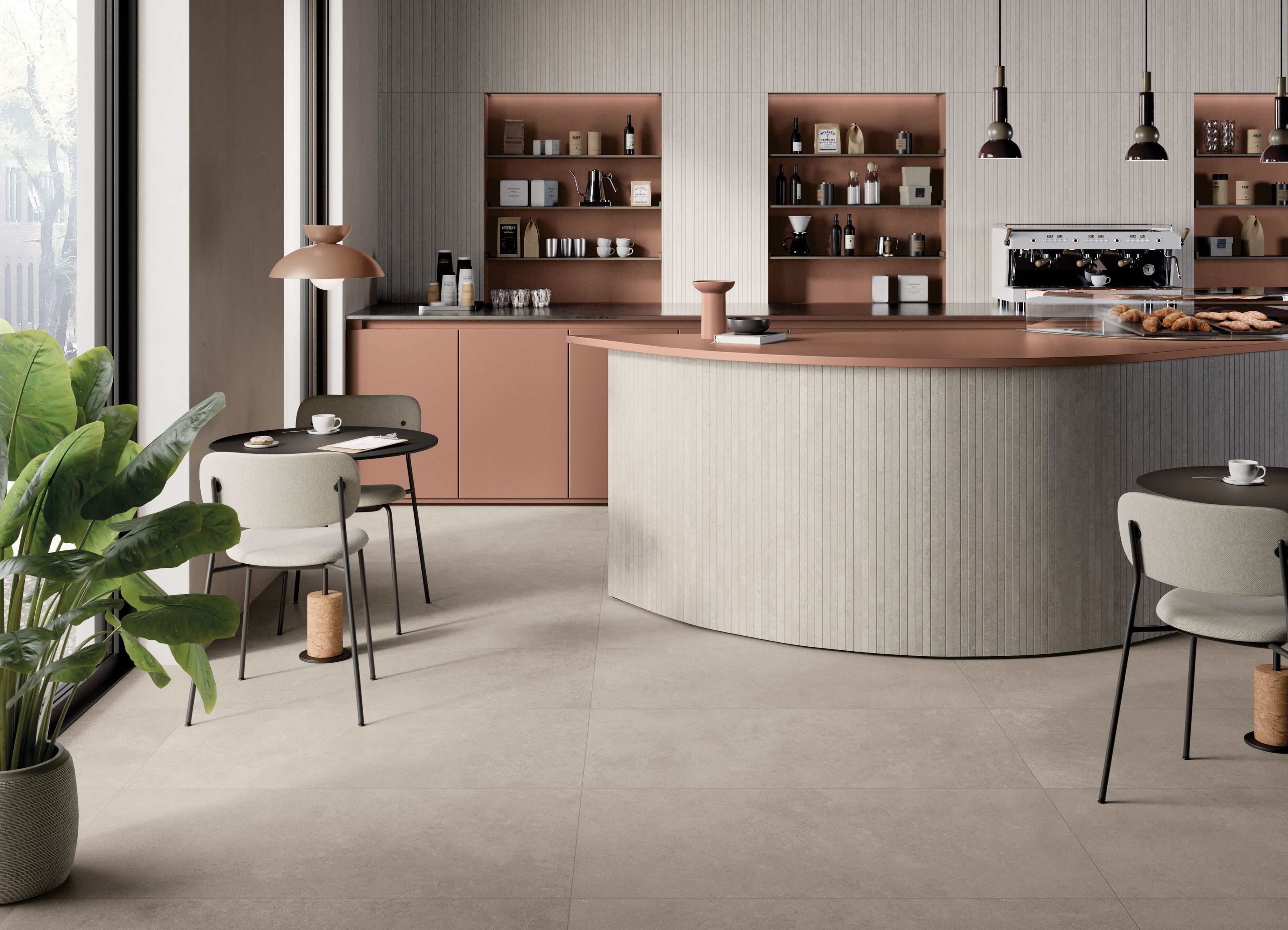 GRACE WHITE by CERAMICHE KEOPE - Pavimento/rivestimento in gres porcellanato effetto pietra - 5