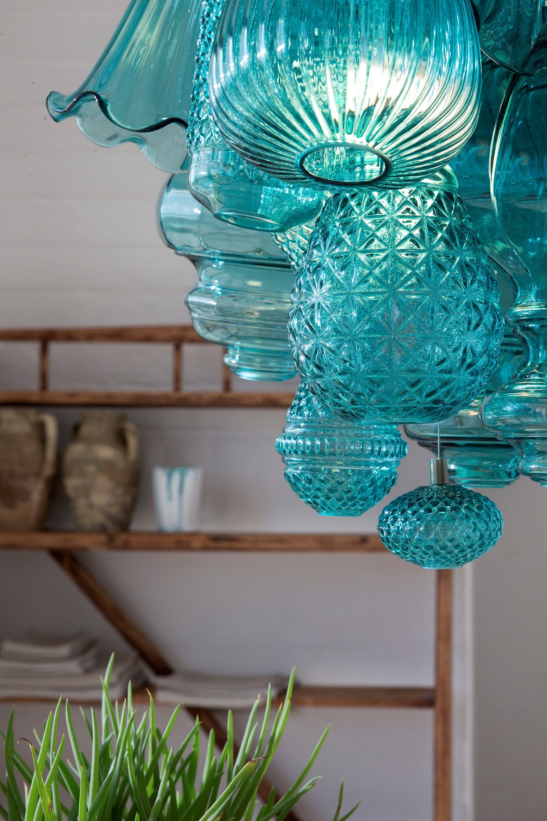 Direct light glass pendant lamp CERAUNAVOLTA Ceraunavolta Collection By