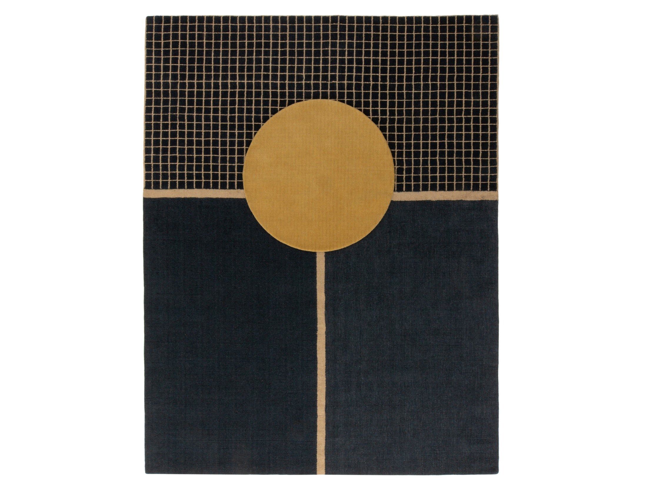 CEREMONY by cc-tapis - Tappeto rettangolare in lana Himalayana e lino