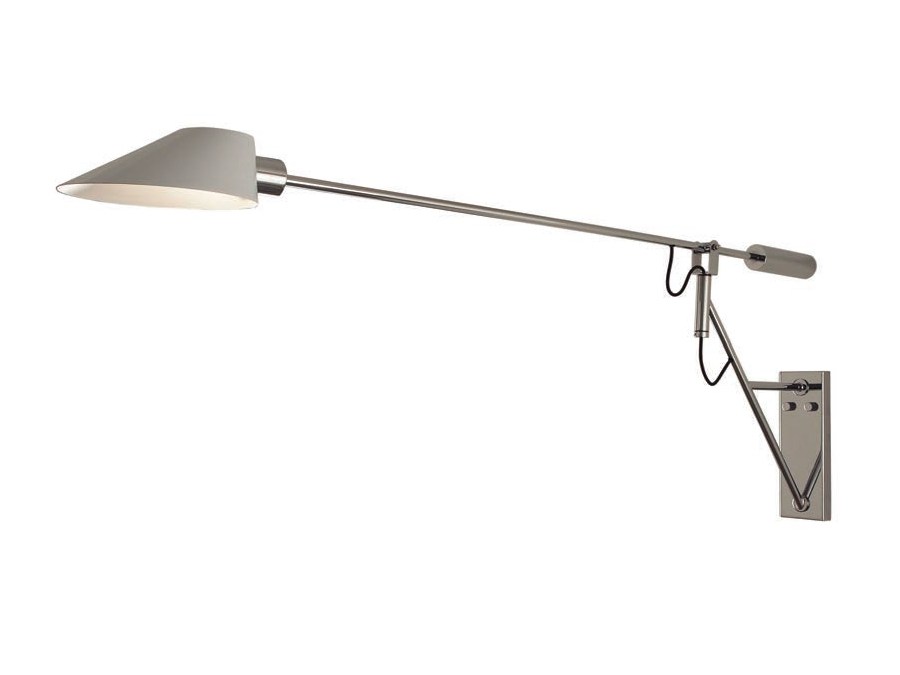 Lampada Da Parete Orny Orientabile - Design Vintage In Legno E Metallo - Foto 6