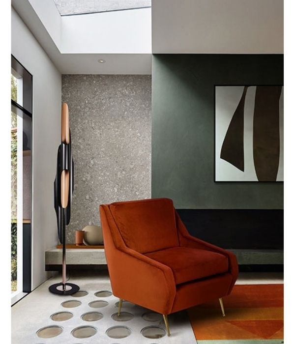 COLTRANE Iron floor lamp By Delightfull