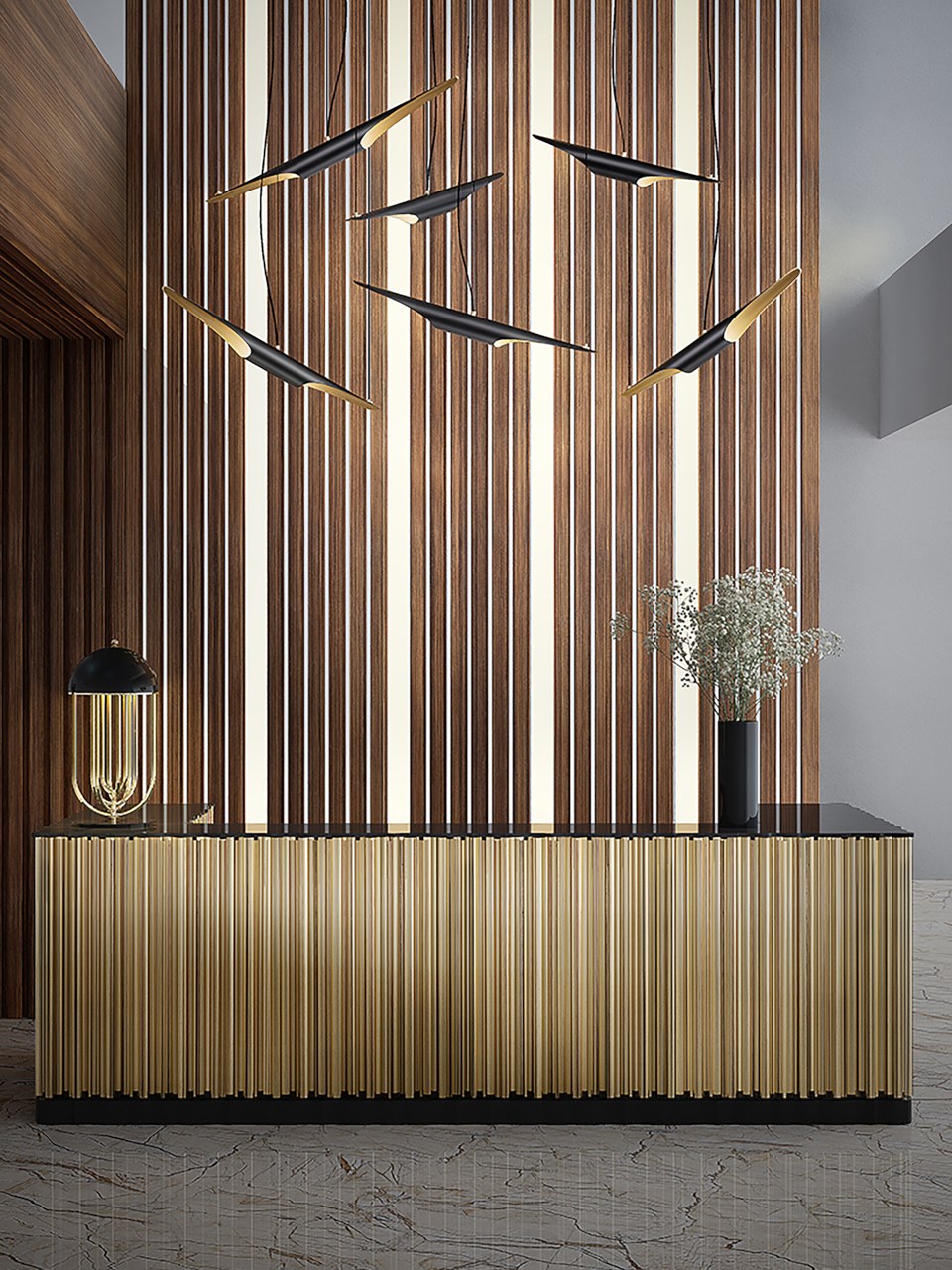 COLTRANE | Pendant lamp Iron pendant lamp By Delightfull