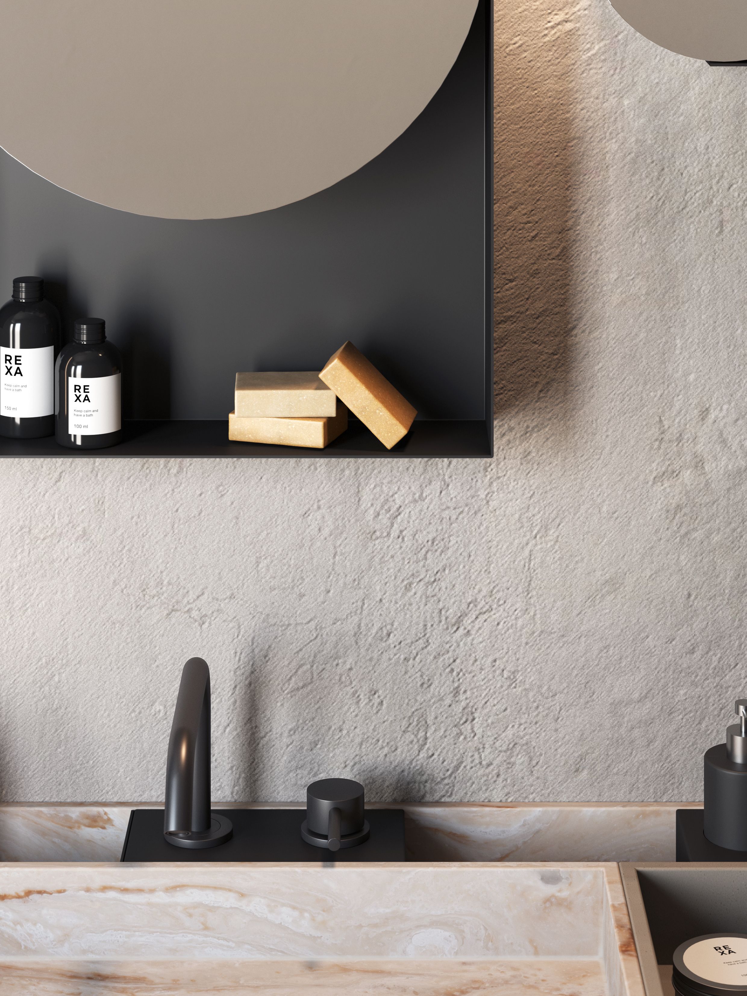 COMPACT LIVING - SET 5 by Rexa - Mobile lavabo sospeso - 2