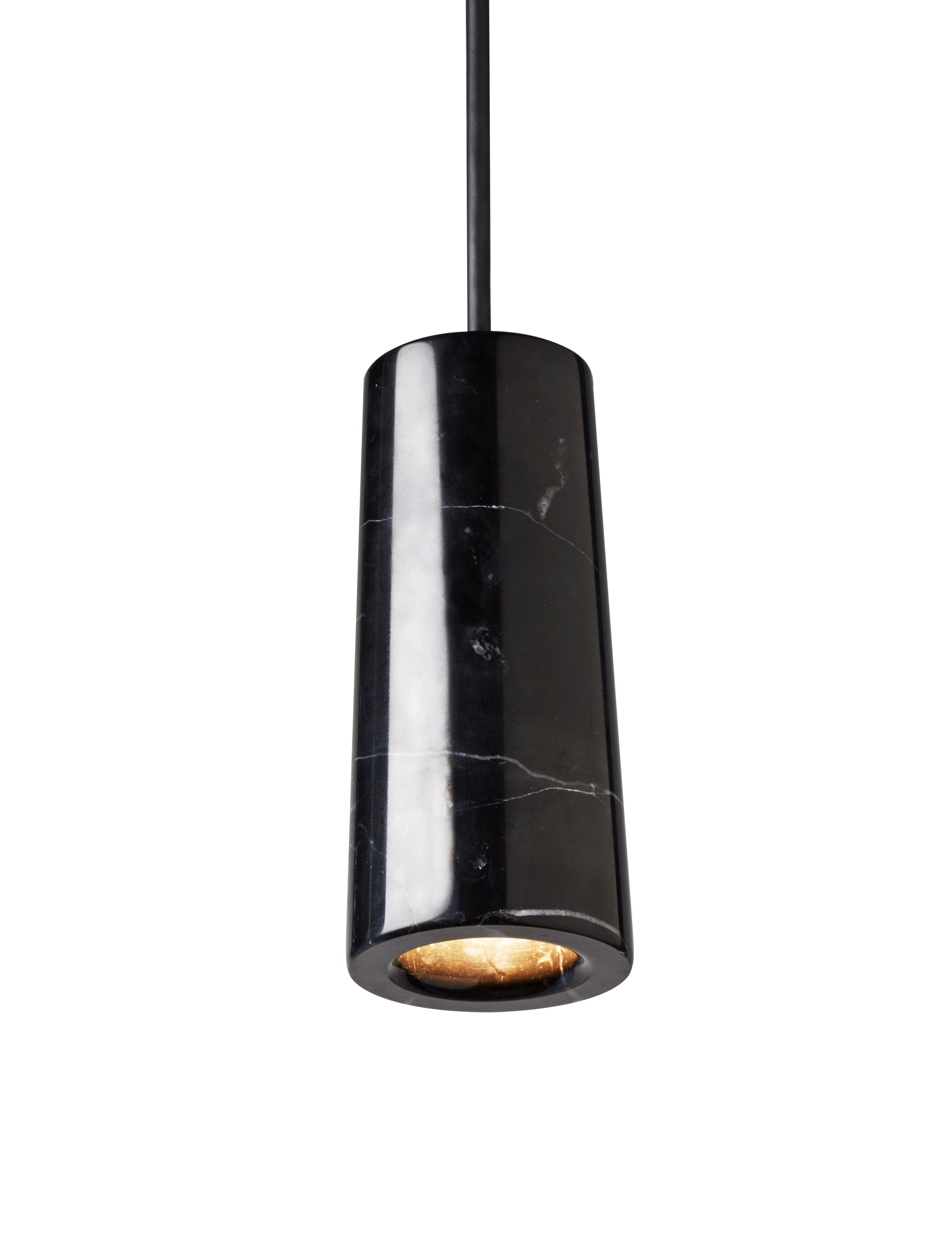 Led Marble CORE LED dimmable Nero Marquina marble pendant lamp By Case | design ...