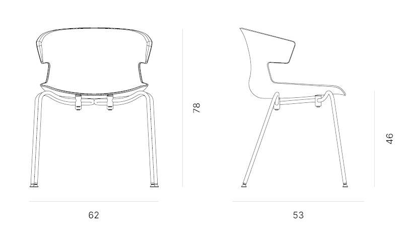 DESIGN OFFICE Reception chair By Quadrifoglio Group | design Dorigo Design