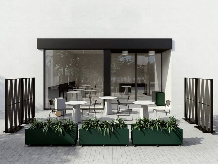 CREPE by Systemtronic - Portavaso in alluminio - 5