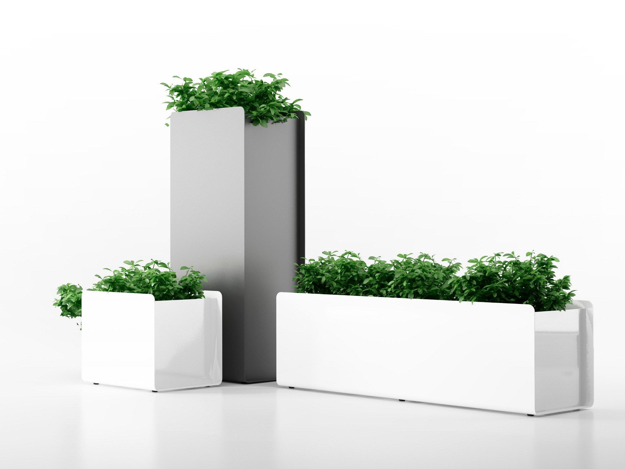 CREPE by Systemtronic - Portavaso in alluminio