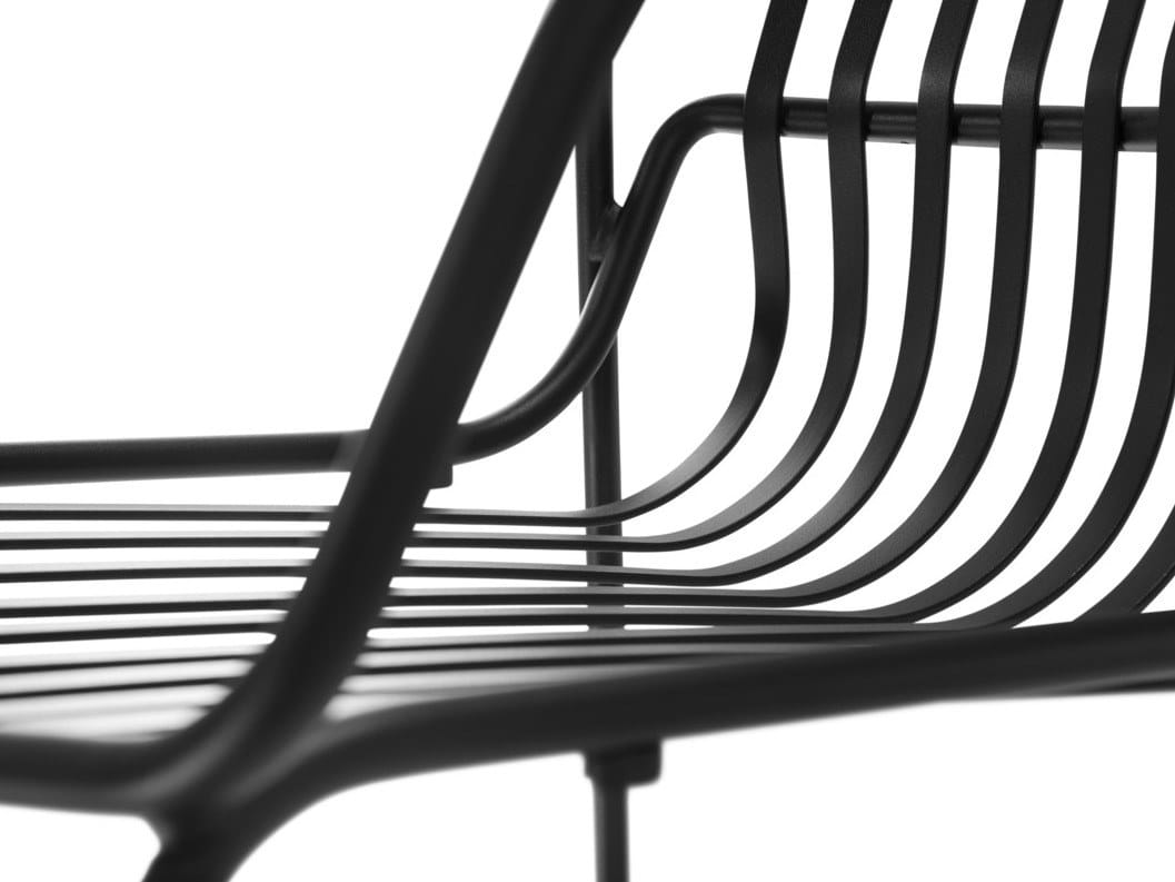 CRONA STEEL Chair Steel chair for indoor and outdoor By Brunner