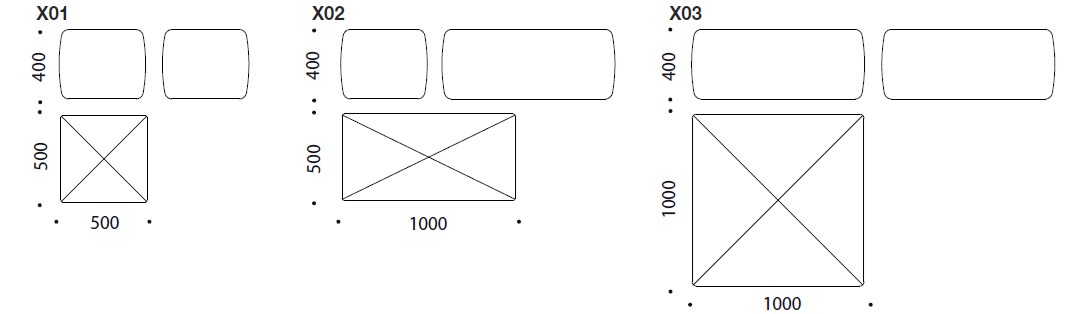 Dimensioni CROSSED