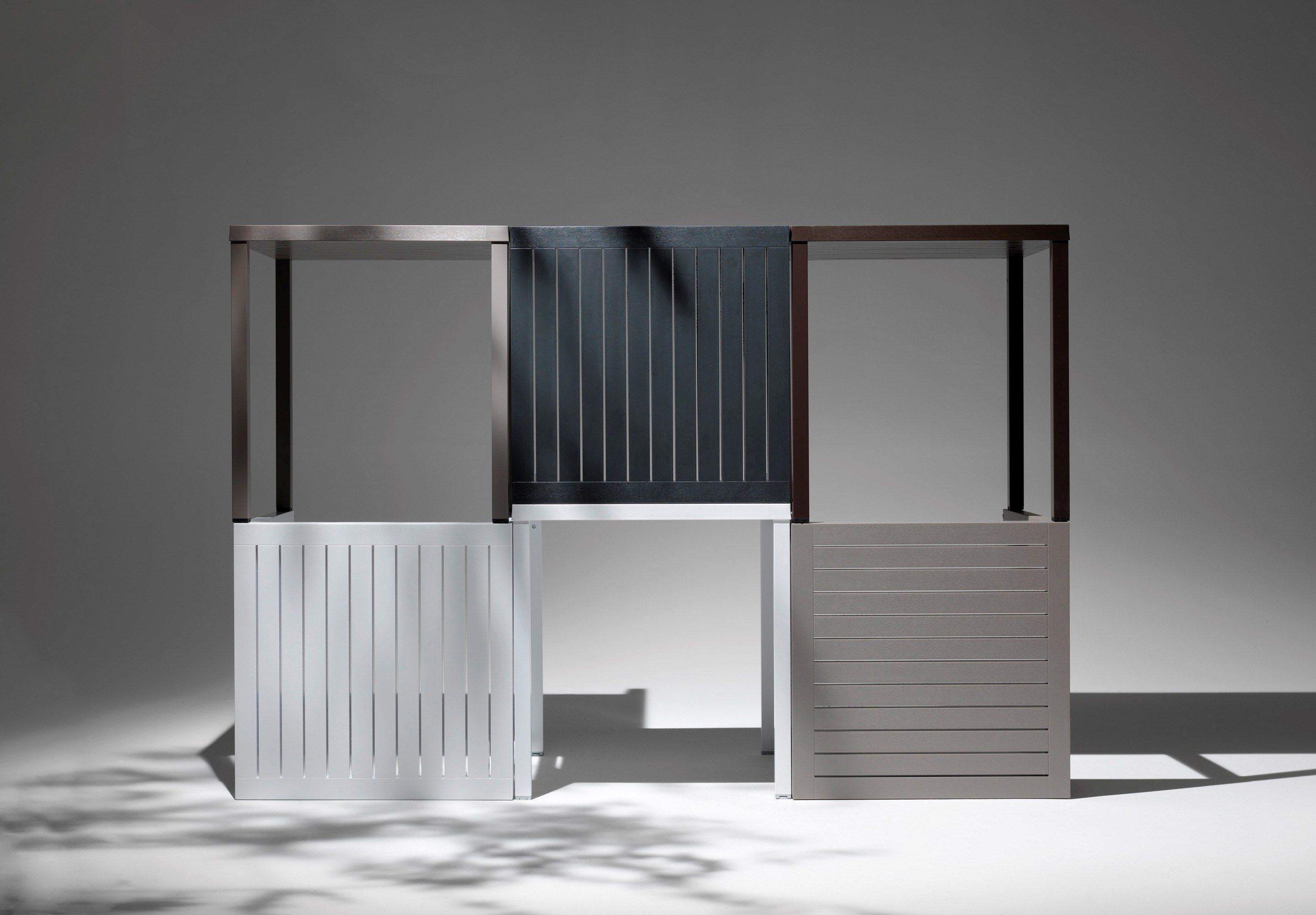 CUBE 80 by Nardi - Tavolo da giardino quadrato in polipropilene/alluminio - 4