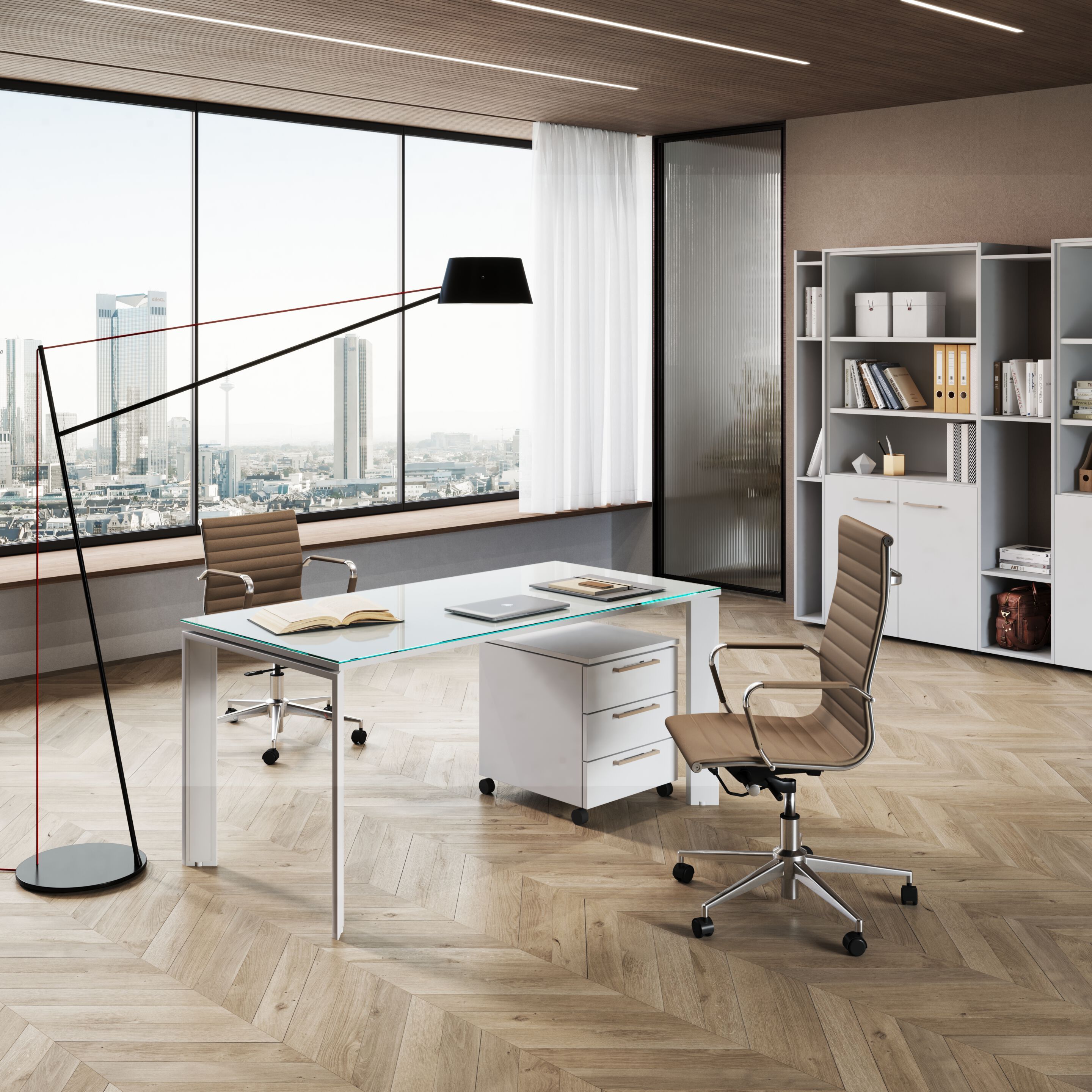 BRAMANTE by CUF Milano - Scrivania singola direzionale - 8