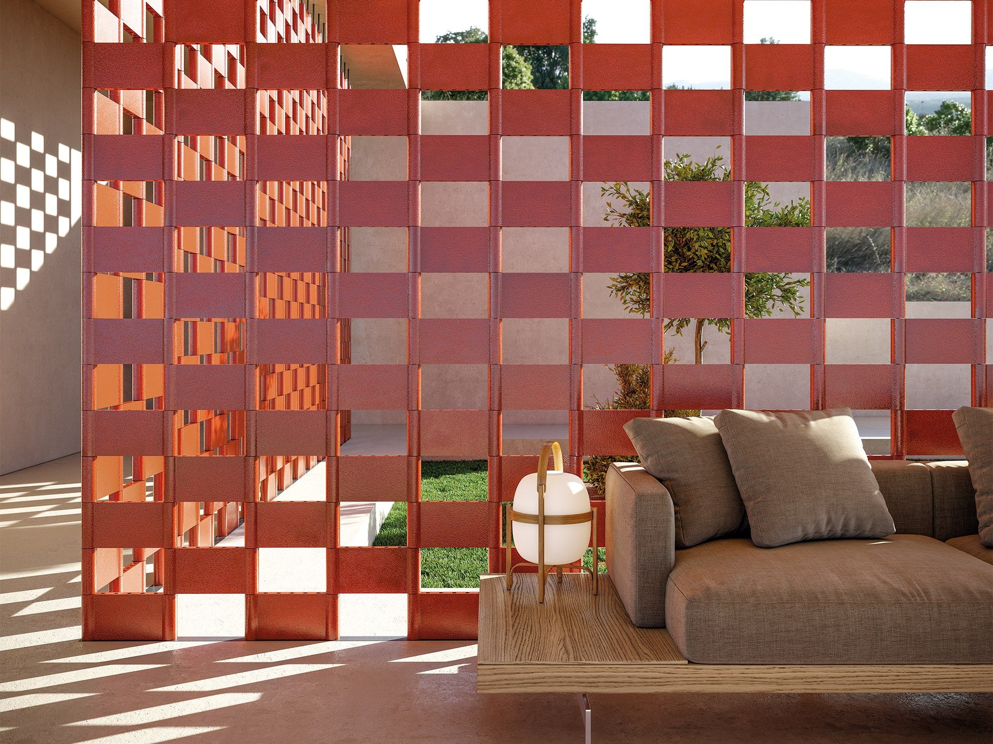 CURTAIN Partition wall By Exagres design SUMMUMSTUDIO