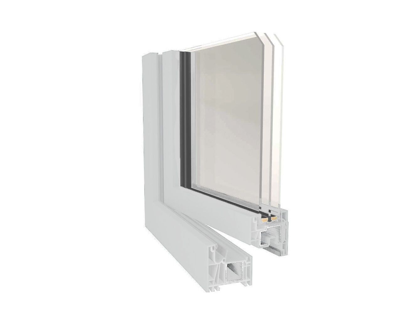 SHINE LIGHT by Caiframe - Finestra a battente in PVC