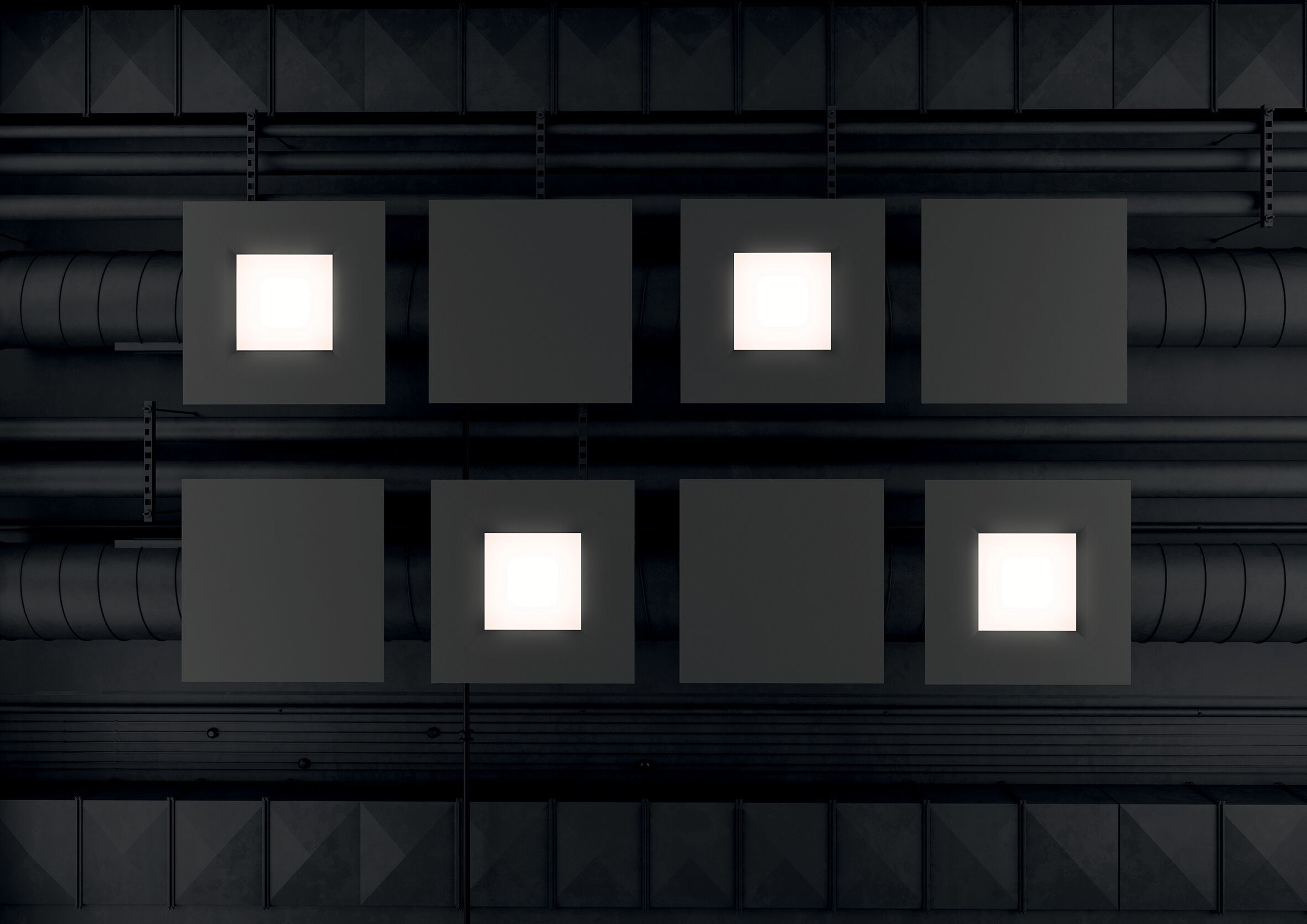 SURF by Caimi Brevetti - Lampada a sospensione acustica in tessuto - 2