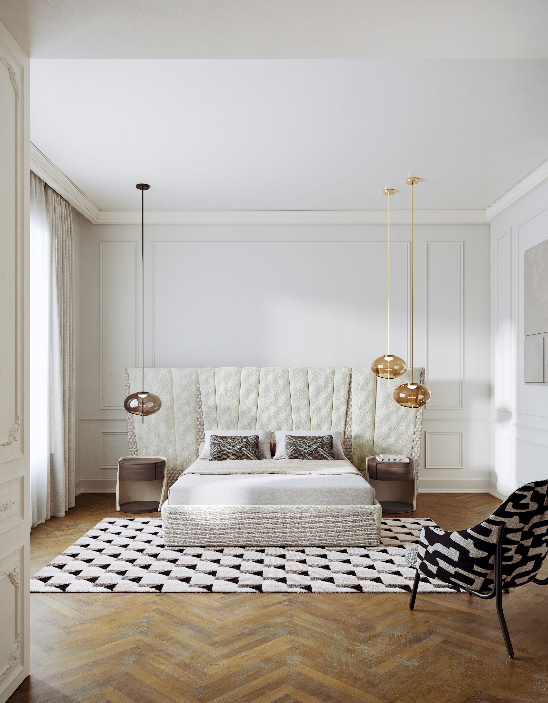 ADELE by Capital Collection - Poltrona in tessuto con braccioli - 7