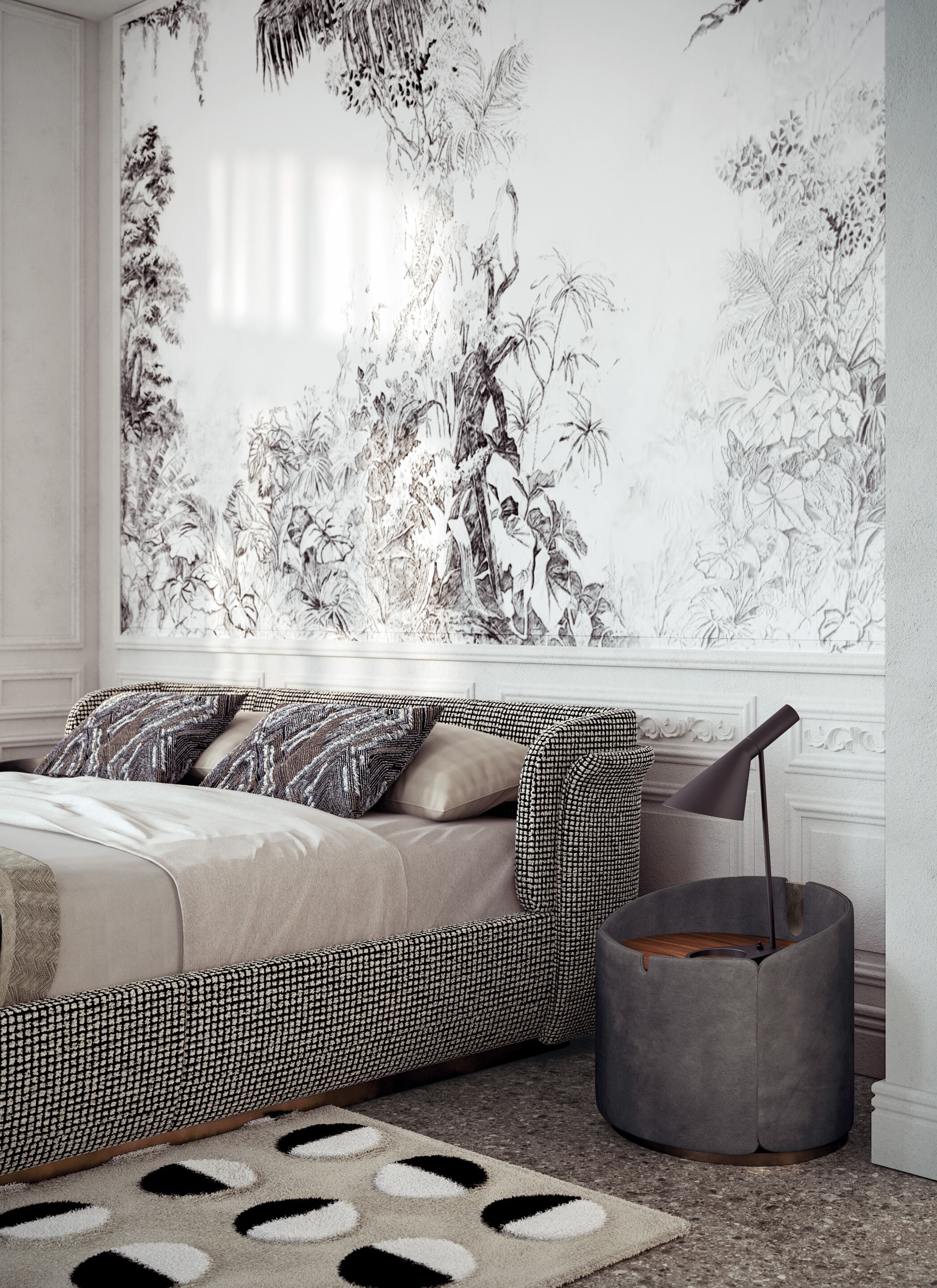 MON ALLURE L-24 by Capital Collection - Letto matrimoniale in tessuto - 3