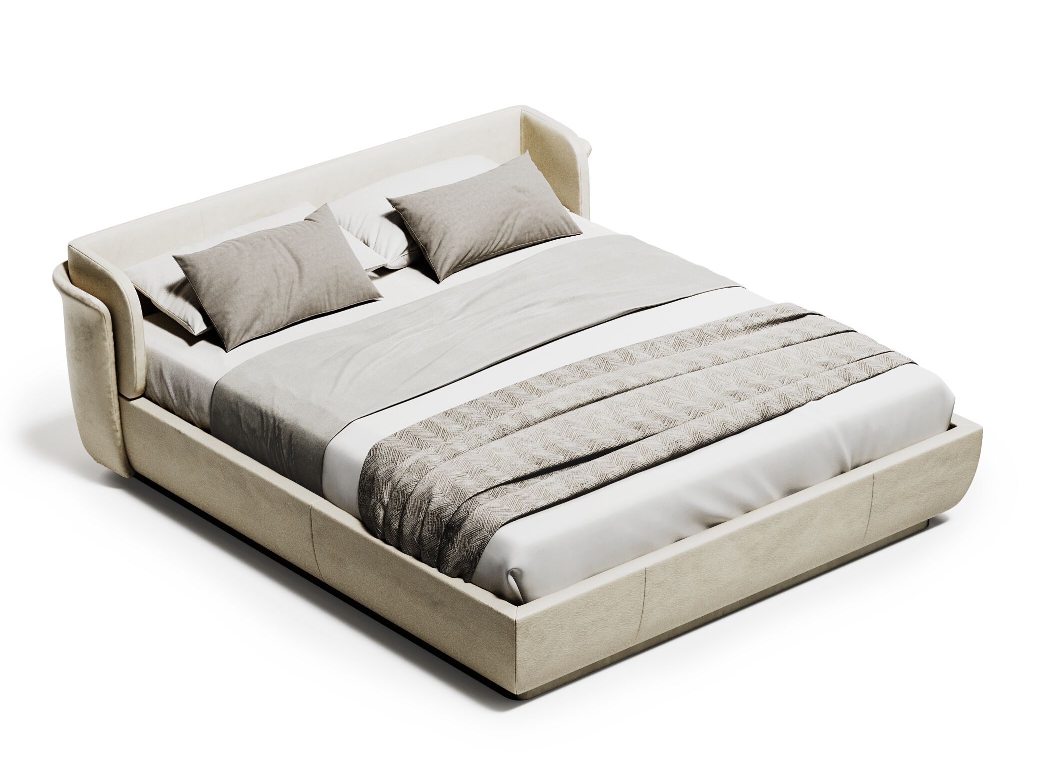 MON ALLURE L-24 by Capital Collection - Letto matrimoniale in tessuto - 13