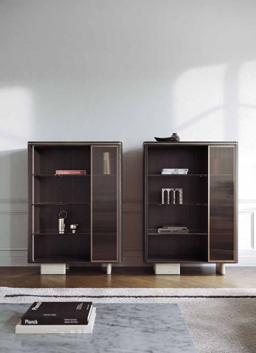 AURELIA by Capital Collection - Credenza in legno e vetro con ante a battente - 16