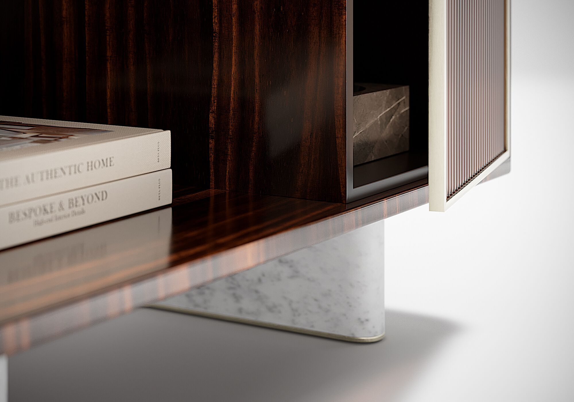 AURELIA by Capital Collection - Credenza in legno e vetro con ante a battente - 18