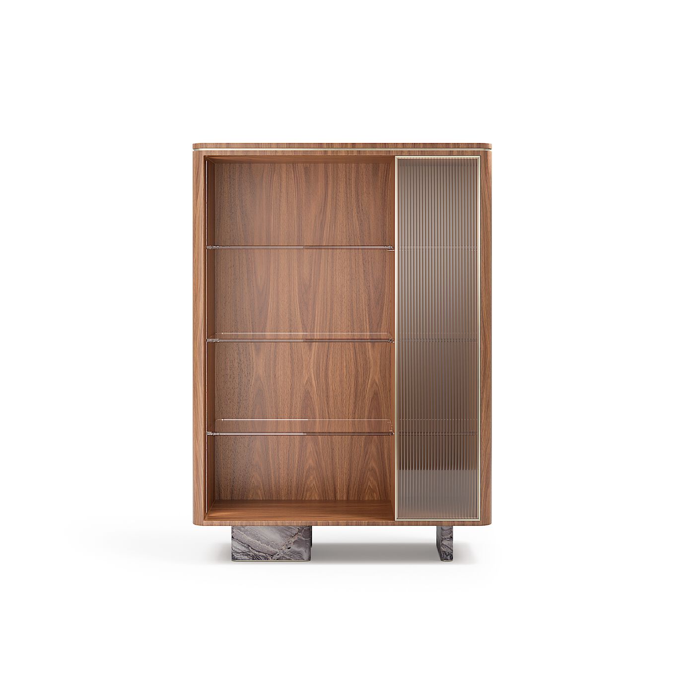 AURELIA by Capital Collection - Credenza in legno e vetro con ante a battente - 11