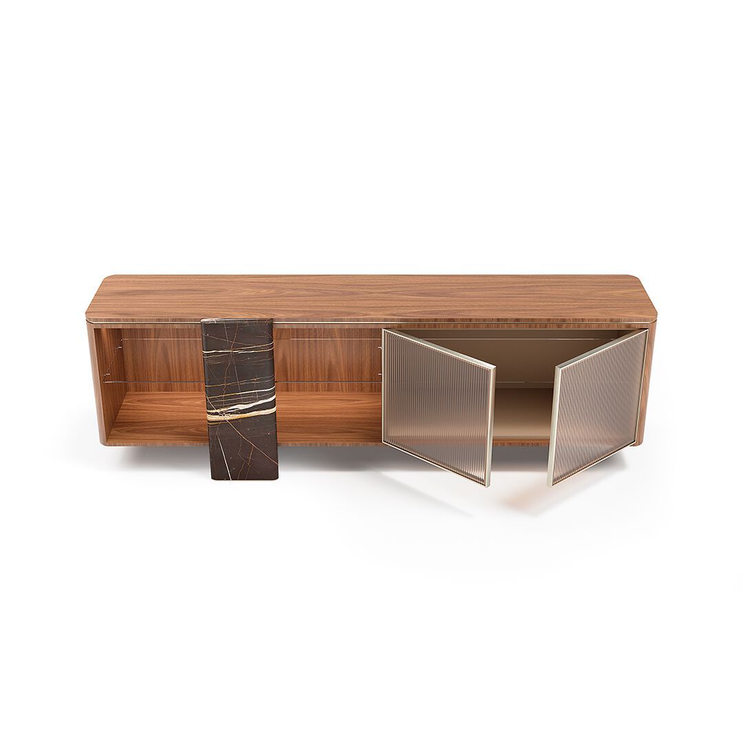 AURELIA by Capital Collection - Madia in legno e vetro con ante a battente - 5