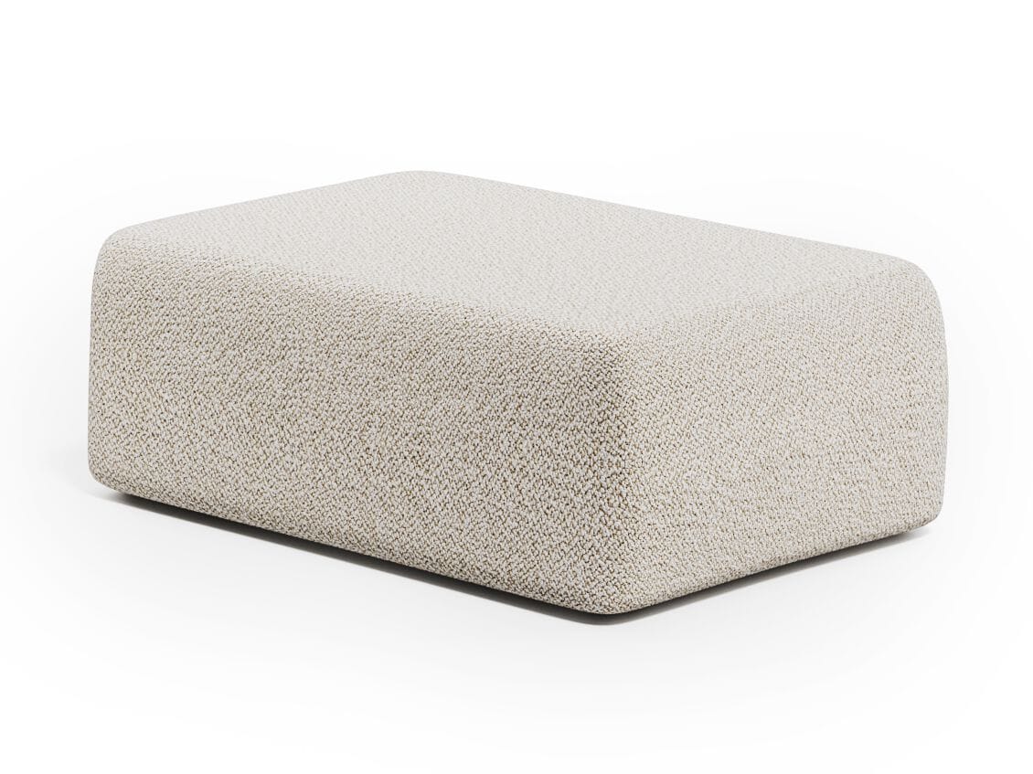 CLOUD by Capital Collection - Pouf rettangolare in tessuto