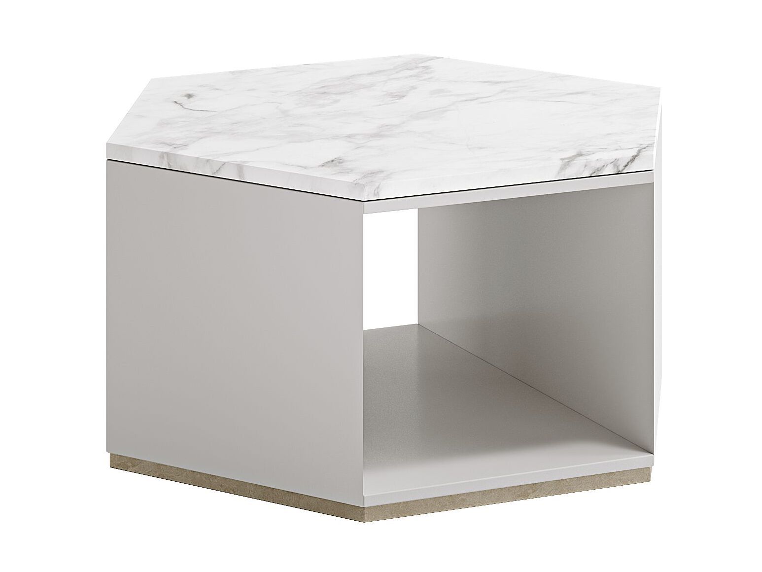DEDALO by Capital Collection - Tavolino in legno con piano in marmo - 4