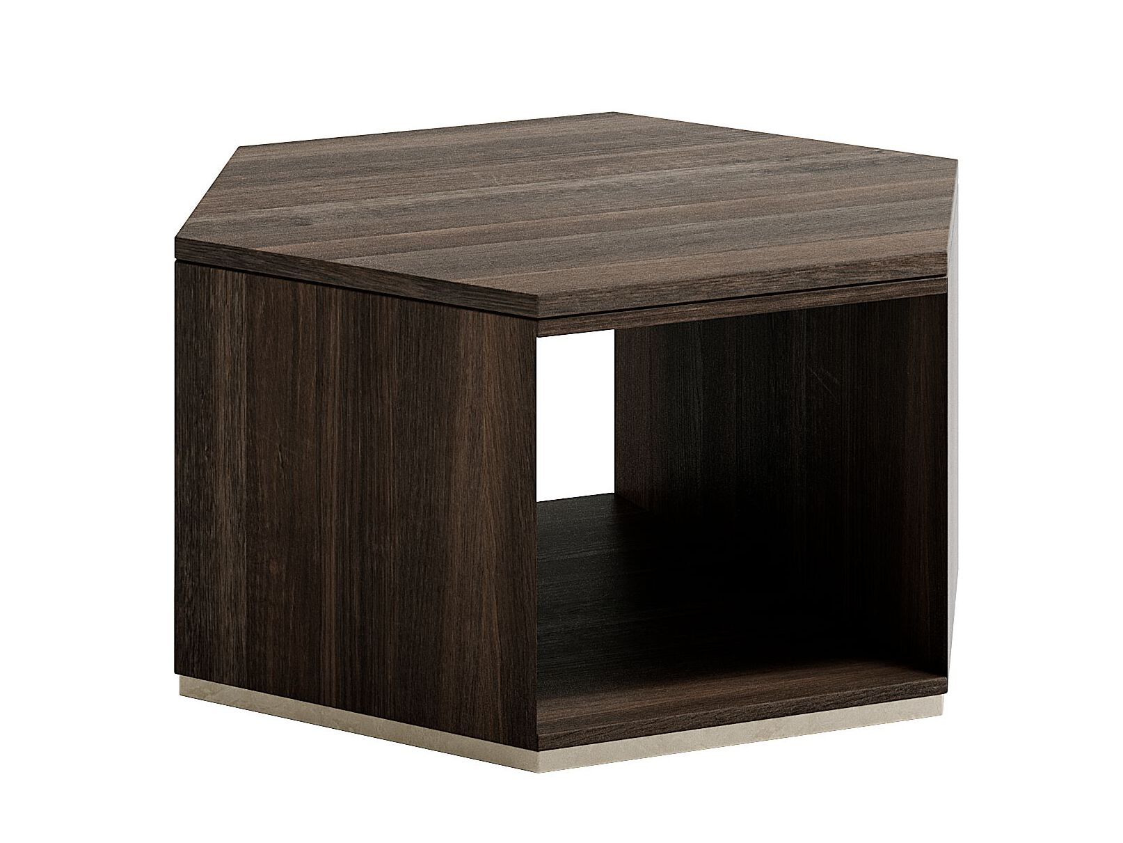 DEDALO by Capital Collection - Tavolino esagonale in legno - 2