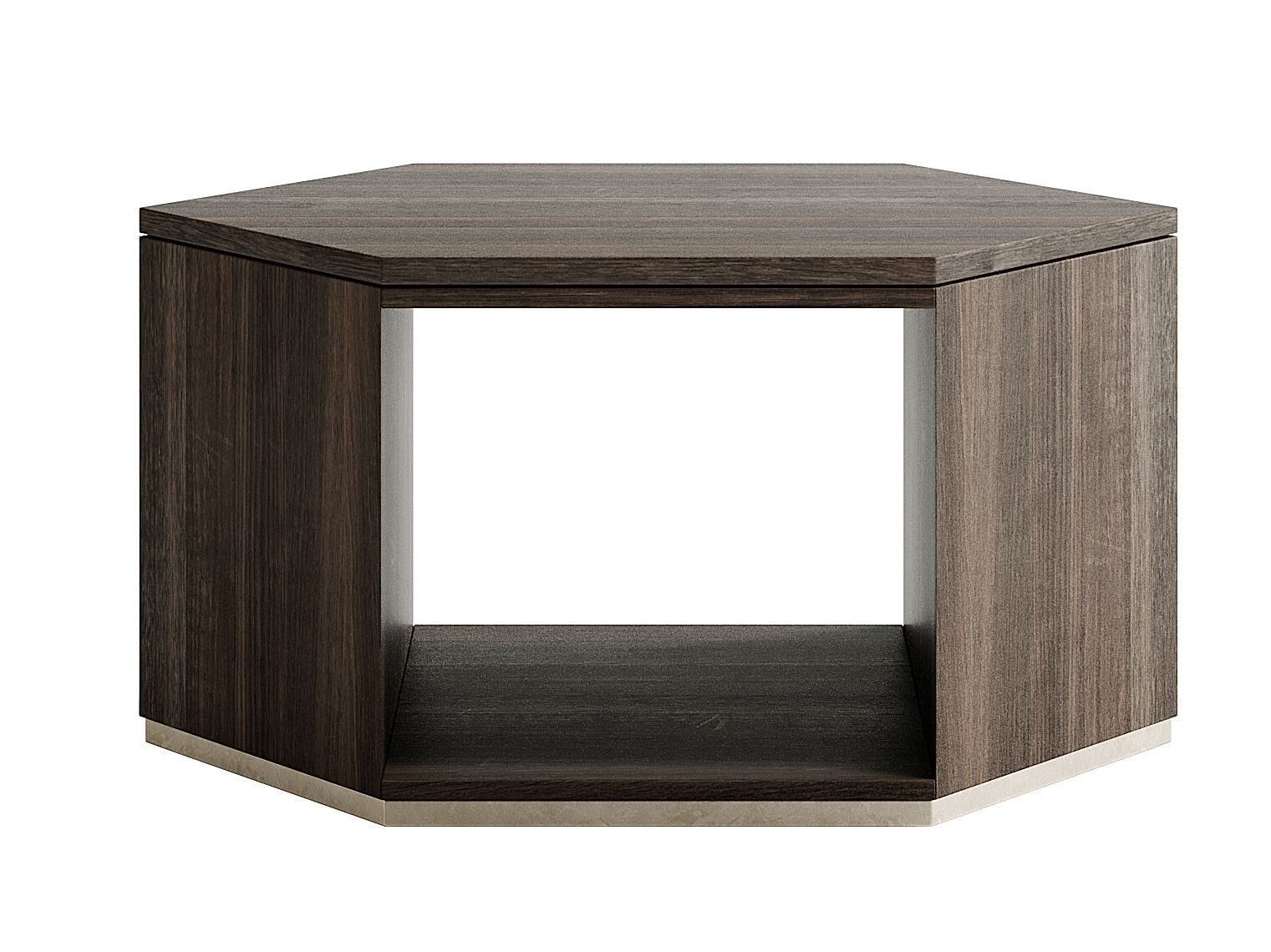 DEDALO by Capital Collection - Tavolino esagonale in legno