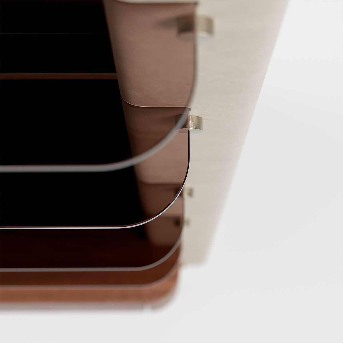 DIESIS B by Capital Collection - Libreria bifacciale in legno - 4