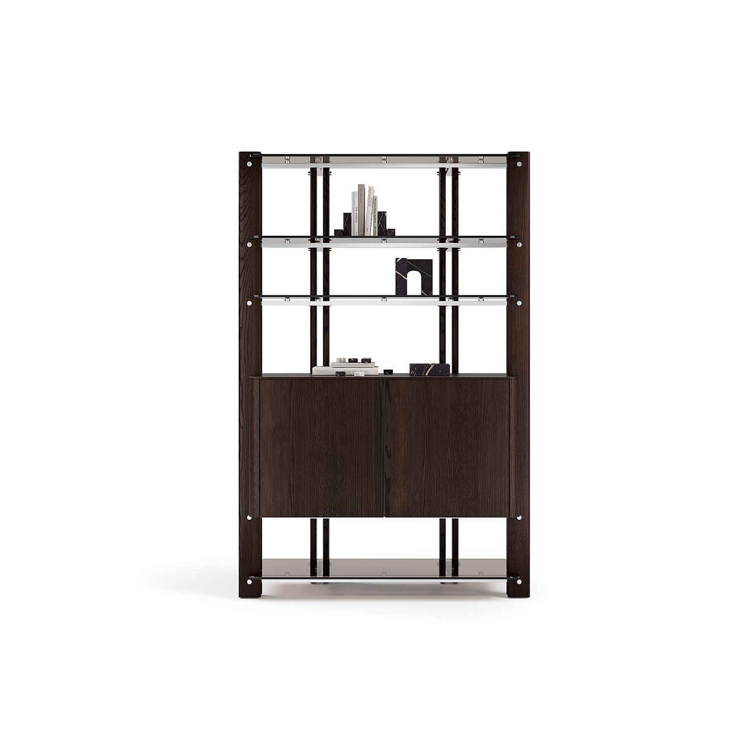 DIESIS C by Capital Collection - Libreria bifacciale in legno - 23