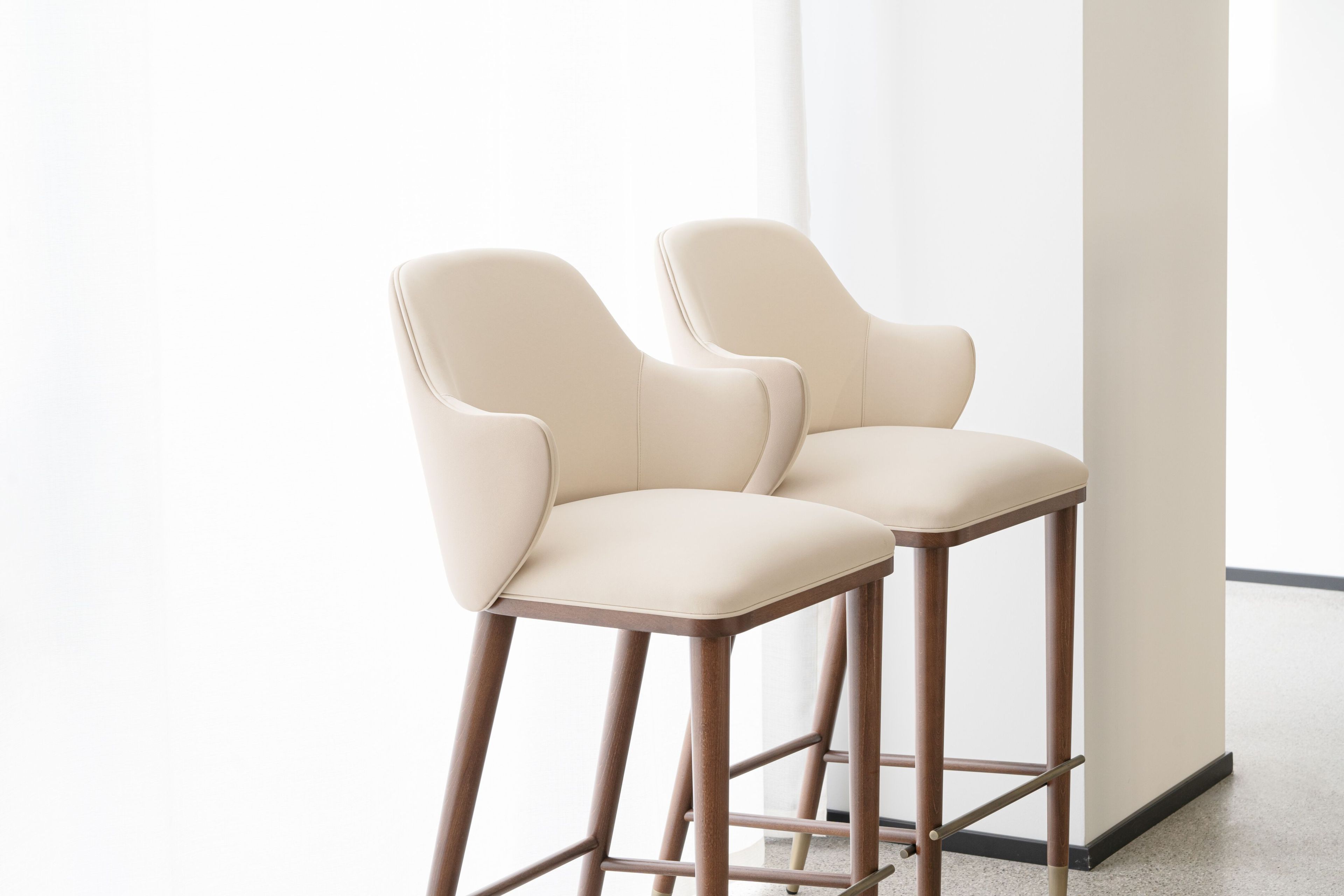 DIVA STOOL .24 by Capital Collection - Sgabello alto con schienale - 6