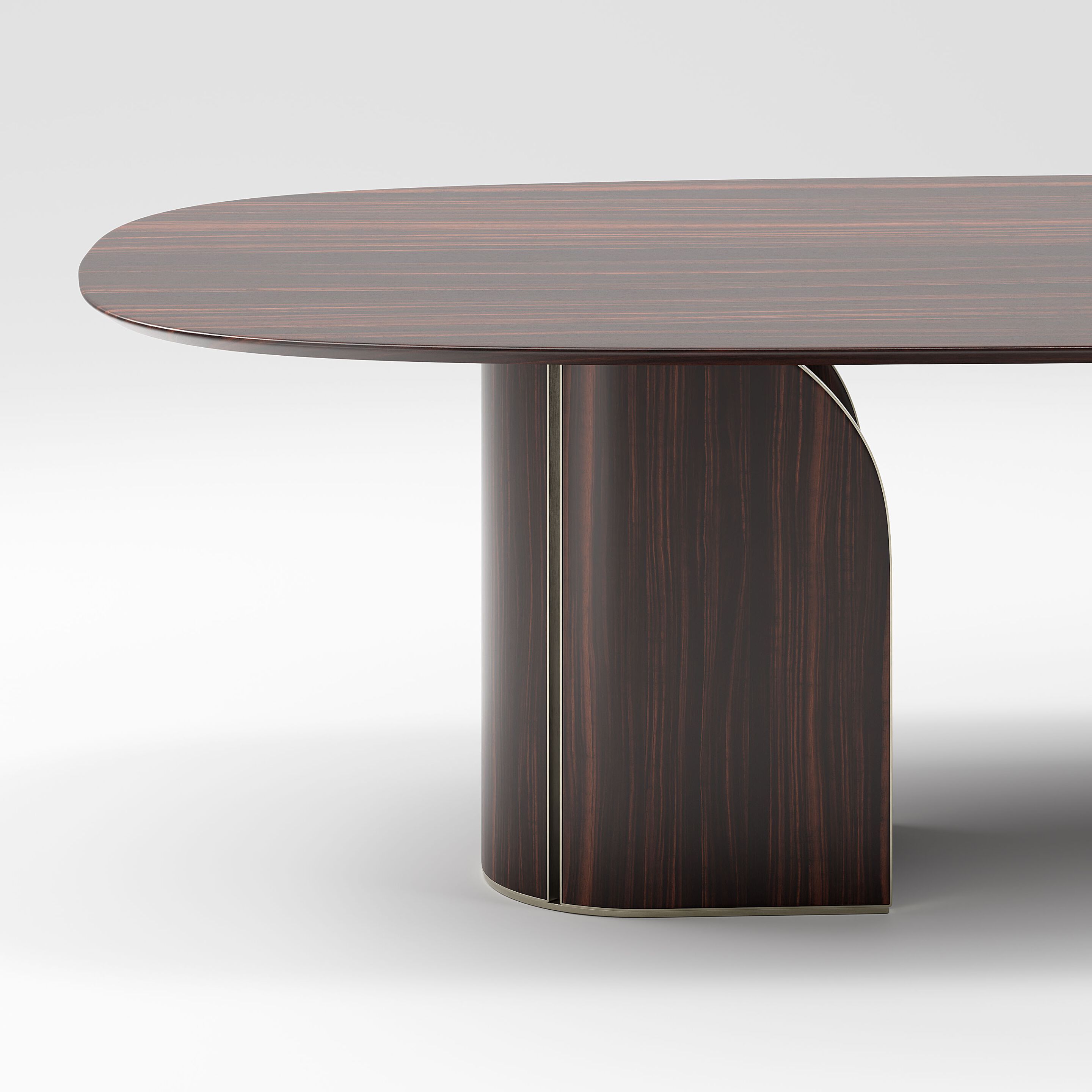 DUNA by Capital Collection - Tavolo da pranzo ovale in legno - 11