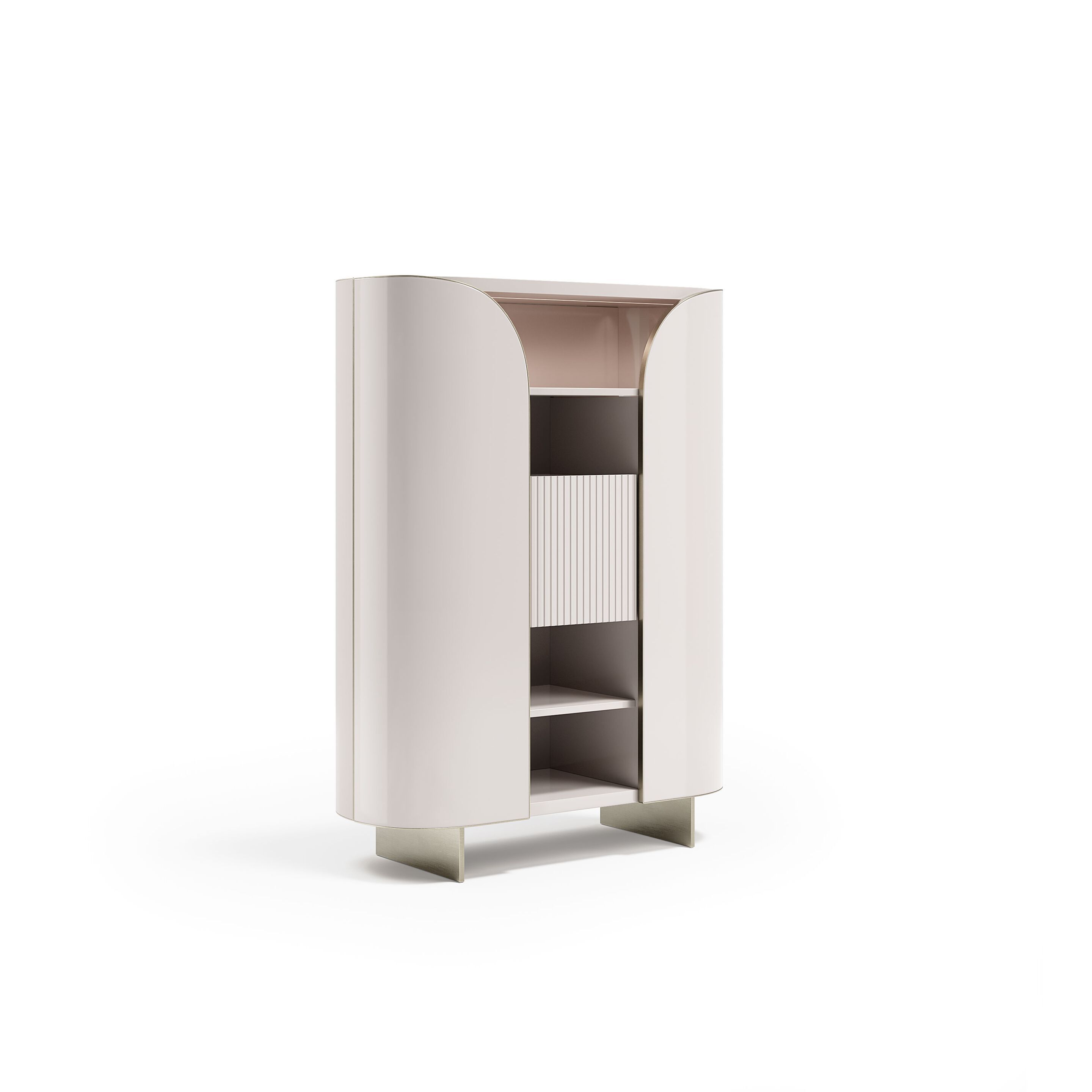 DUNA by Capital Collection - Credenza in pelle con ante a battente - 24