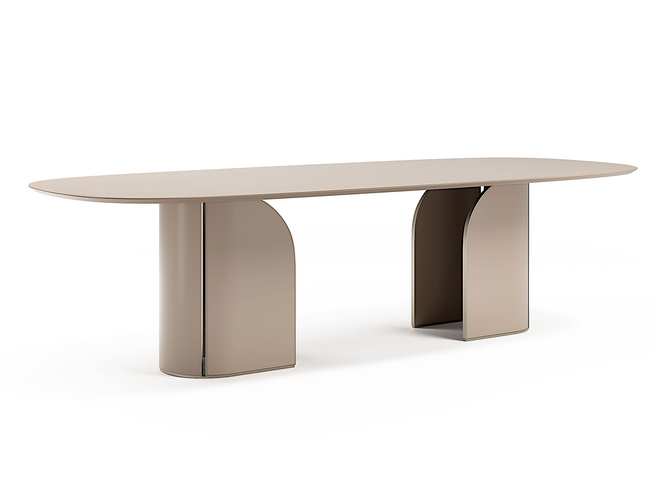 DUNA by Capital Collection - Tavolo da pranzo ovale in legno - 8