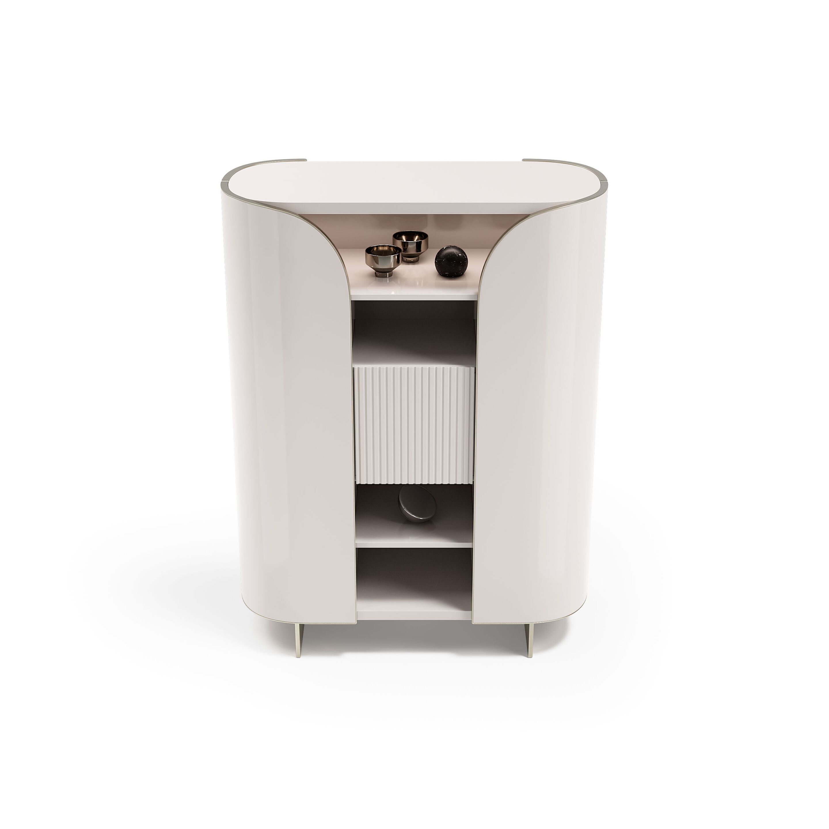 DUNA by Capital Collection - Credenza in pelle con ante a battente - 31