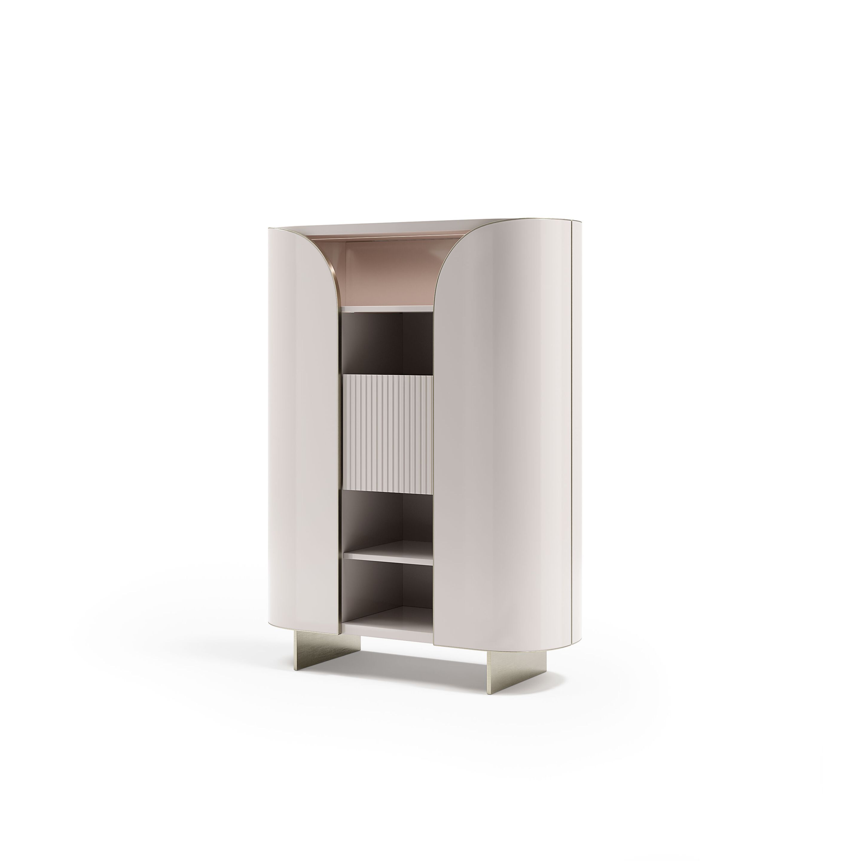 DUNA by Capital Collection - Credenza in pelle con ante a battente - 26