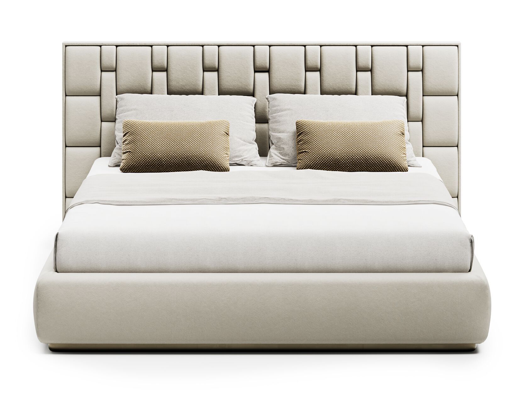 JUBILEE PLUS L by Capital Collection - Letto king size in pelle con testiera imbottita - 3