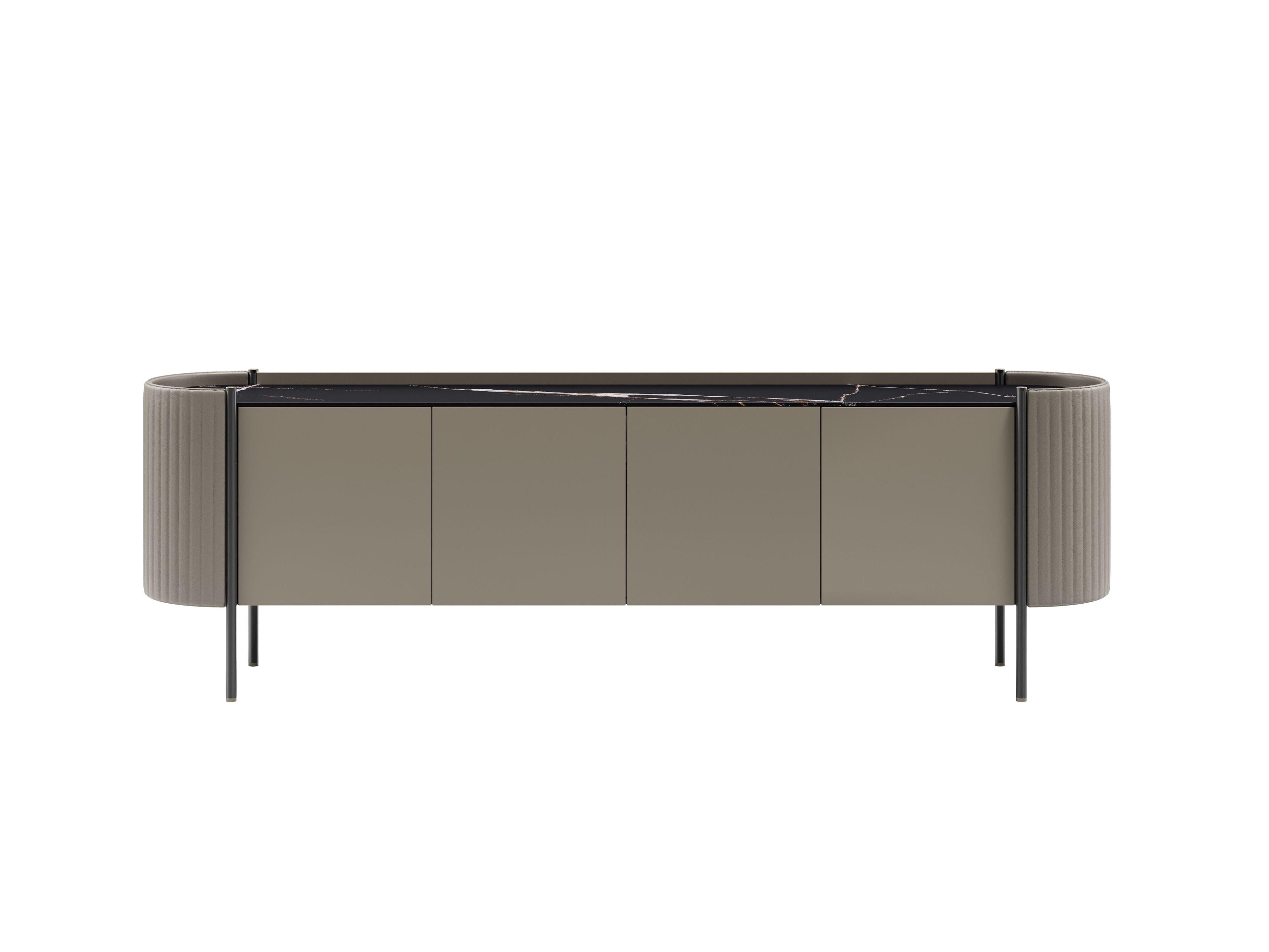 KARIN by Capital Collection - Madia in legno con piano in marmo e ante a battente - 34