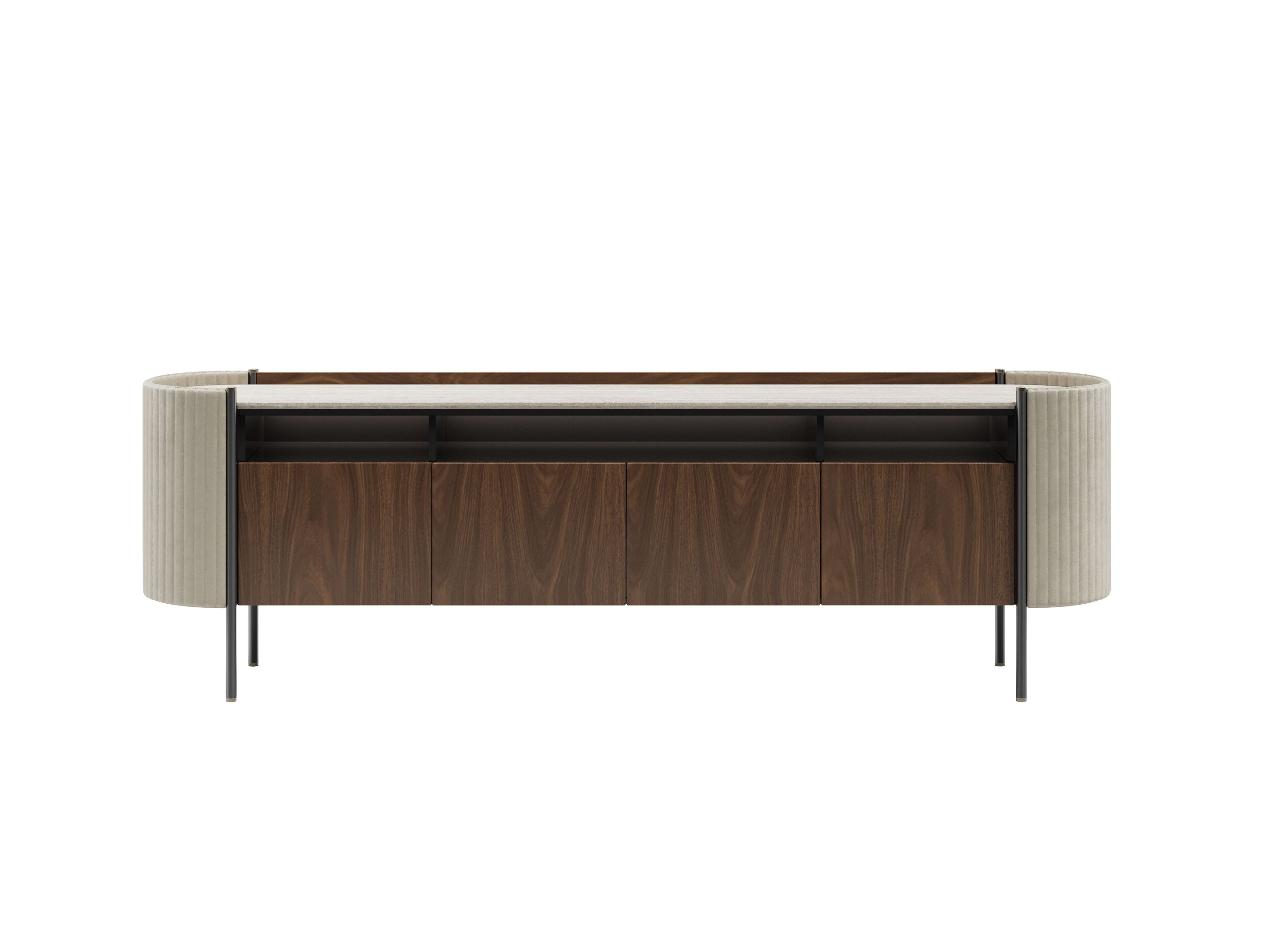 KARIN by Capital Collection - Madia in legno con piano in marmo e ante a battente - 27