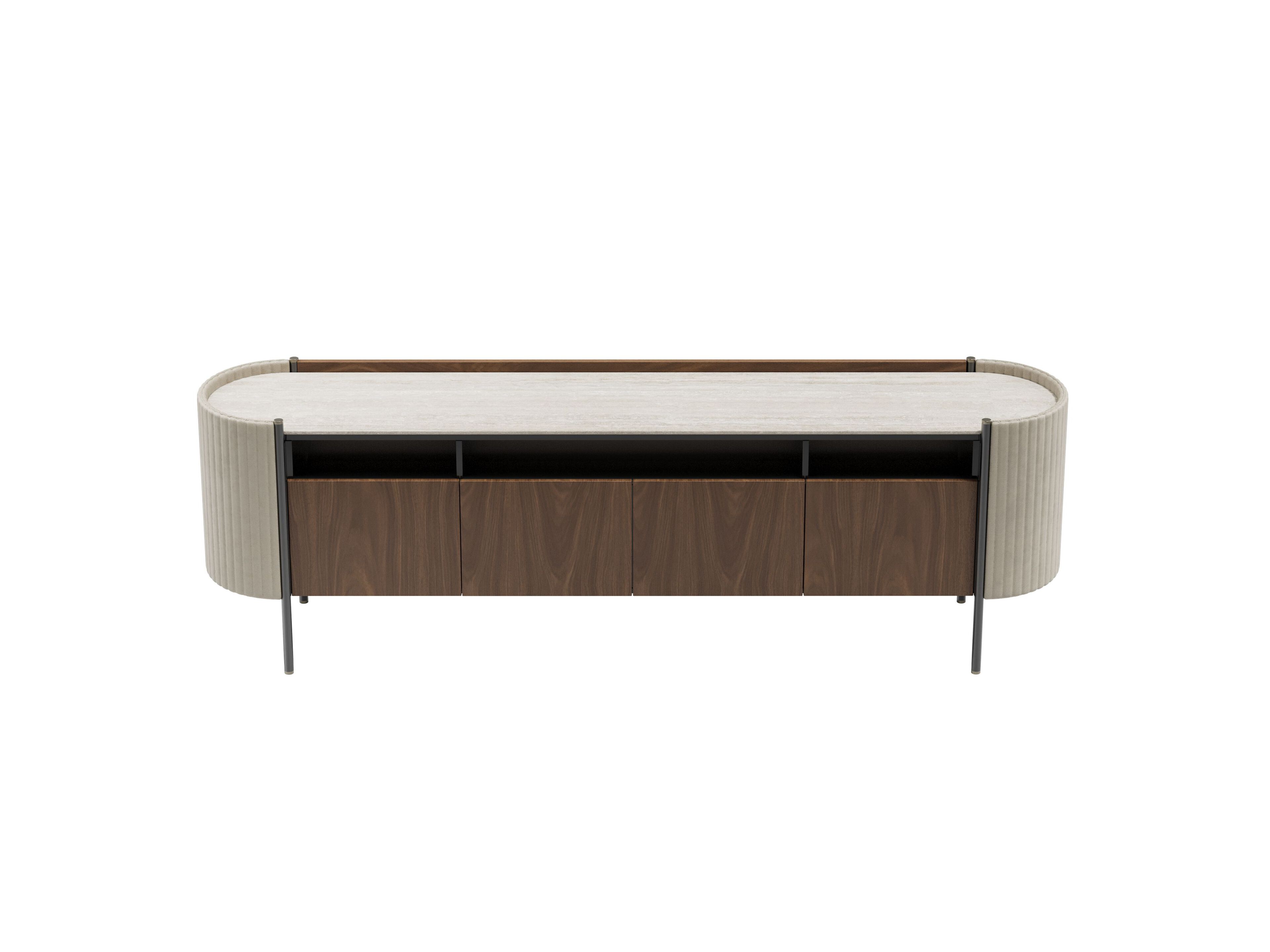 KARIN by Capital Collection - Madia in legno con piano in marmo e ante a battente - 28
