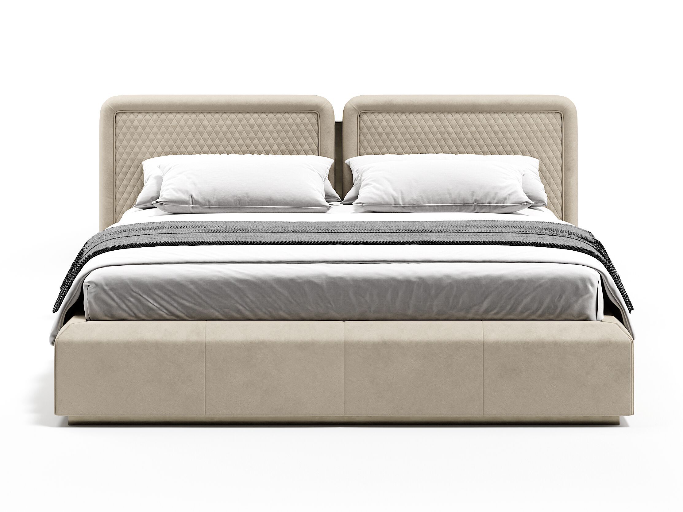 ORION L.24 by Capital Collection - Letto matrimoniale imbottito in pelle - 2