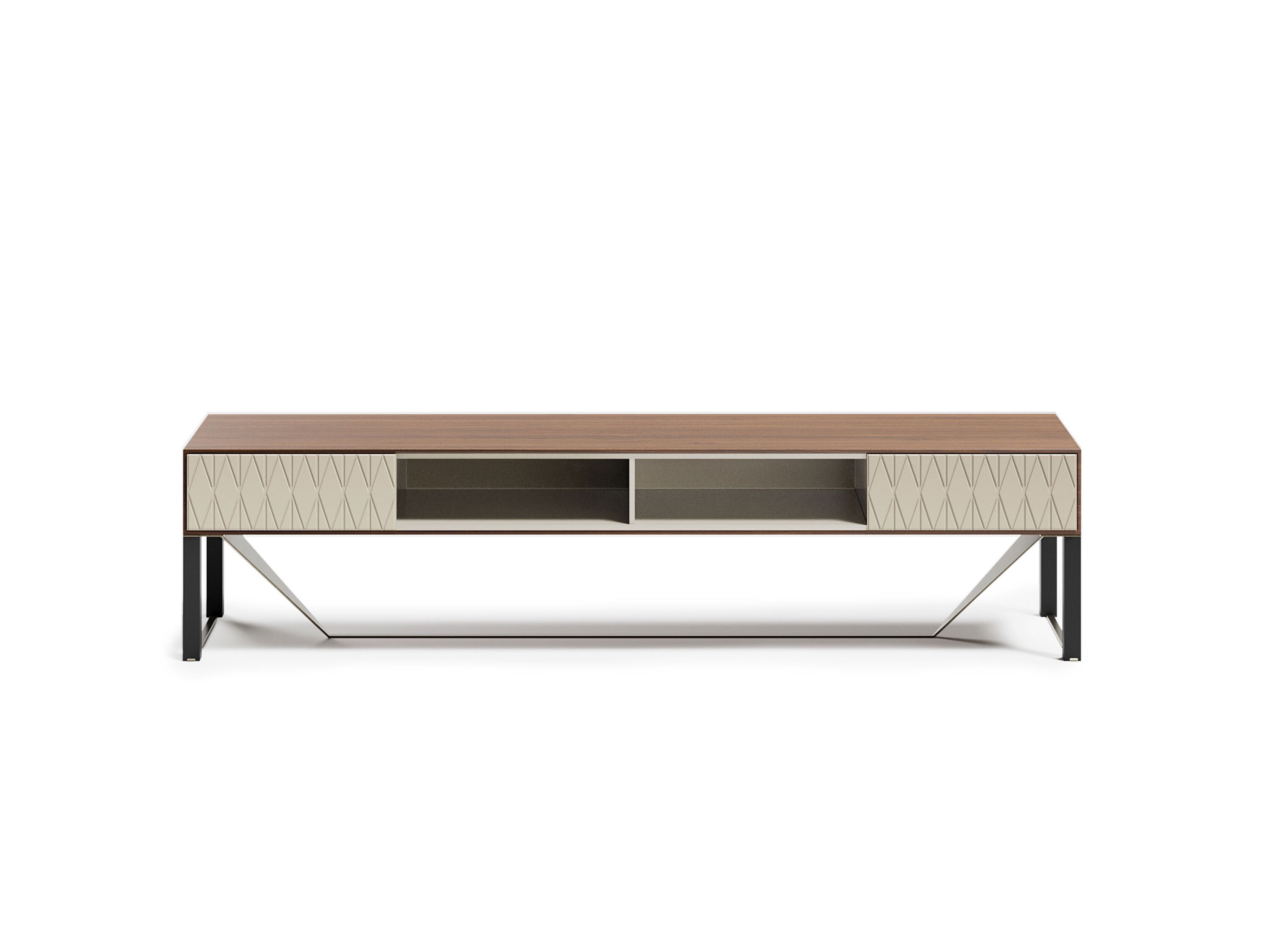 PRISMA by Capital Collection - Mobile TV basso in legno con cassetti - 2