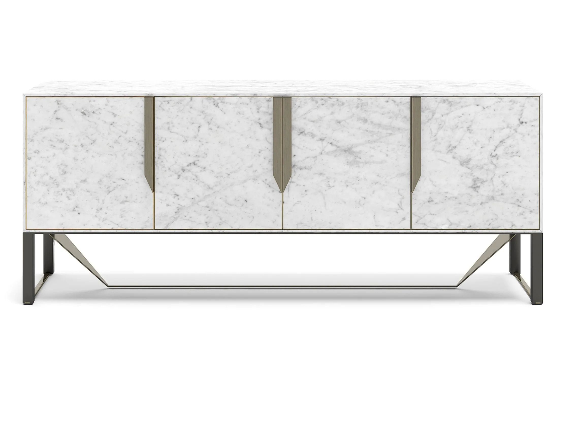 PRISMA by Capital Collection - Madia in marmo con ante a battente
